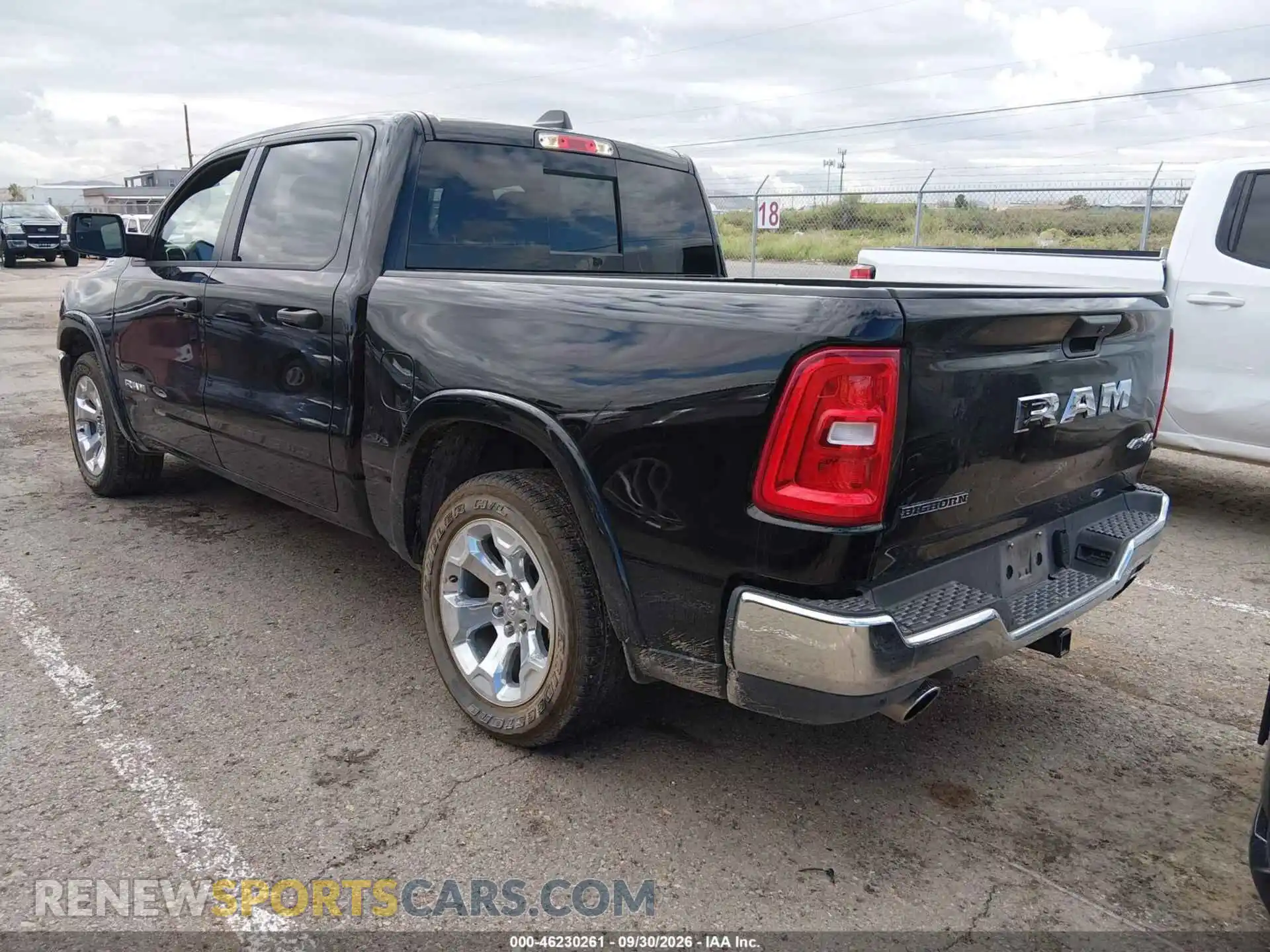 3 Photograph of a damaged car 3C6SRFFP0T4164234 RAM 1500 2026
