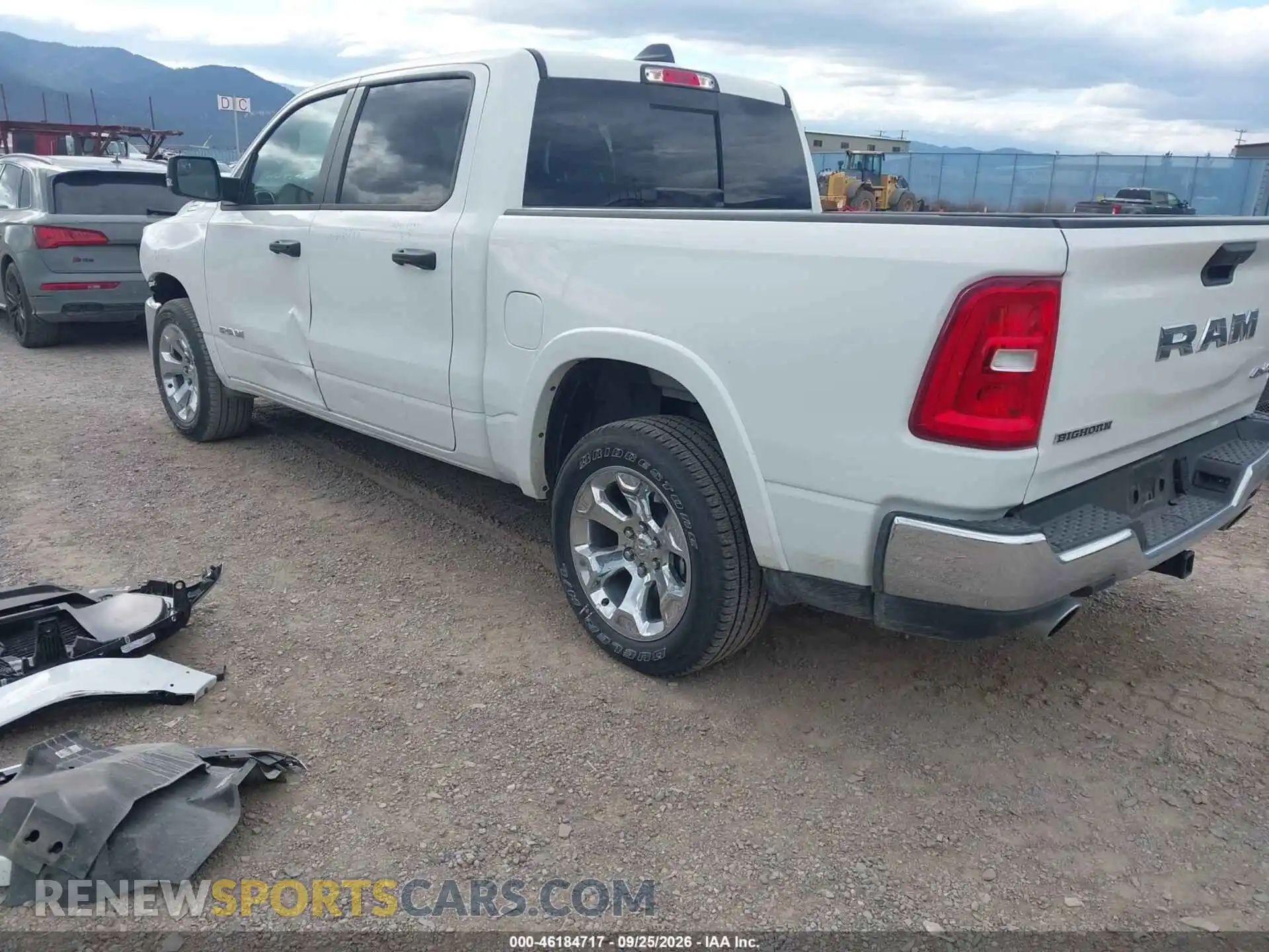 3 Photograph of a damaged car 3C6SRFFP3T4159383 RAM 1500 2026