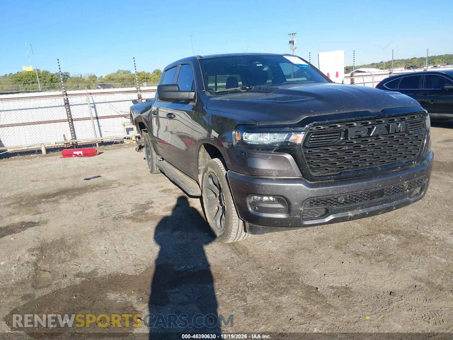 1 Photograph of a damaged car 3C6SRFGP0T4161977 RAM 1500 2026