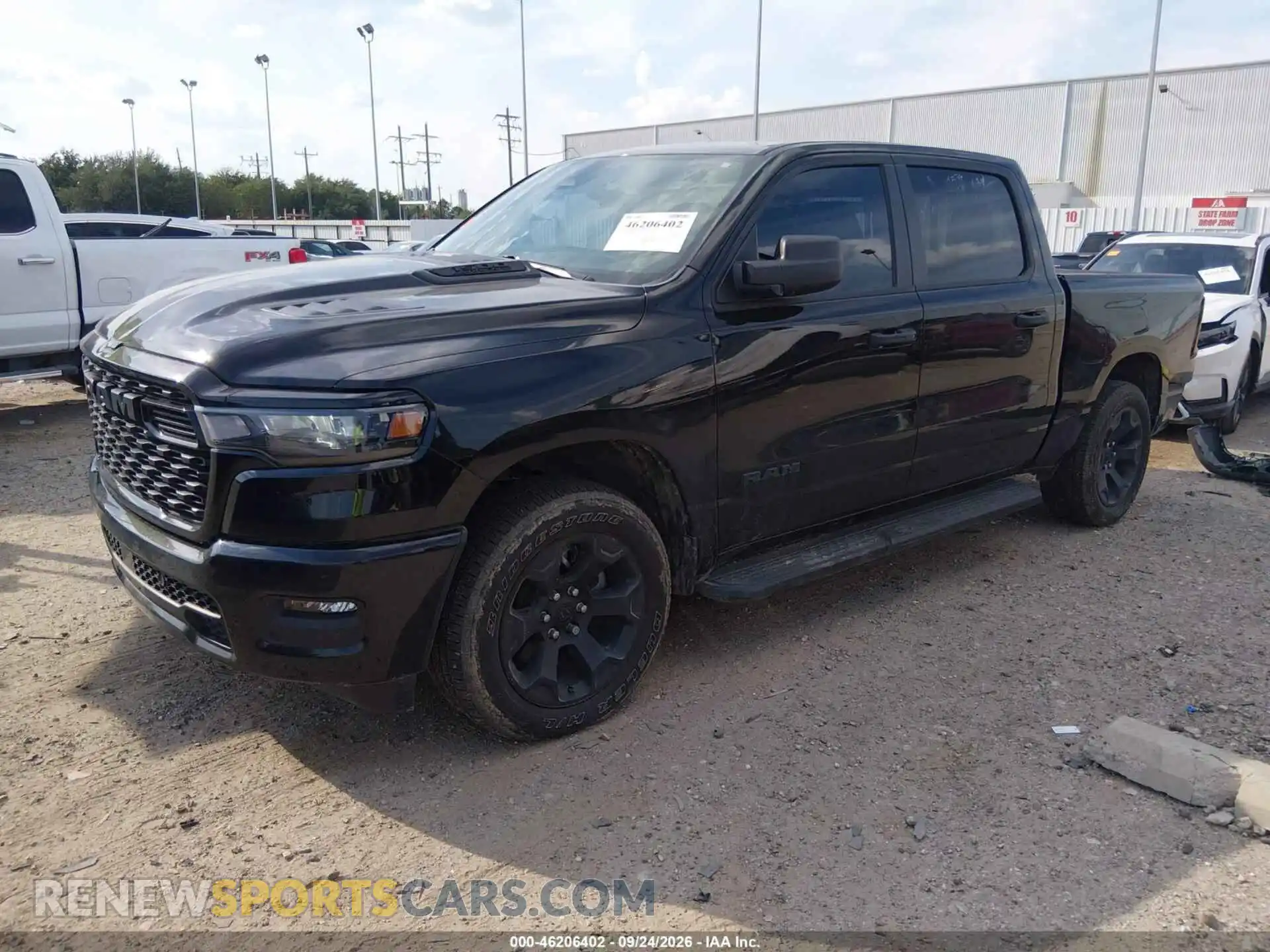 2 Photograph of a damaged car 3C6SRFGP6T4161918 RAM 1500 2026
