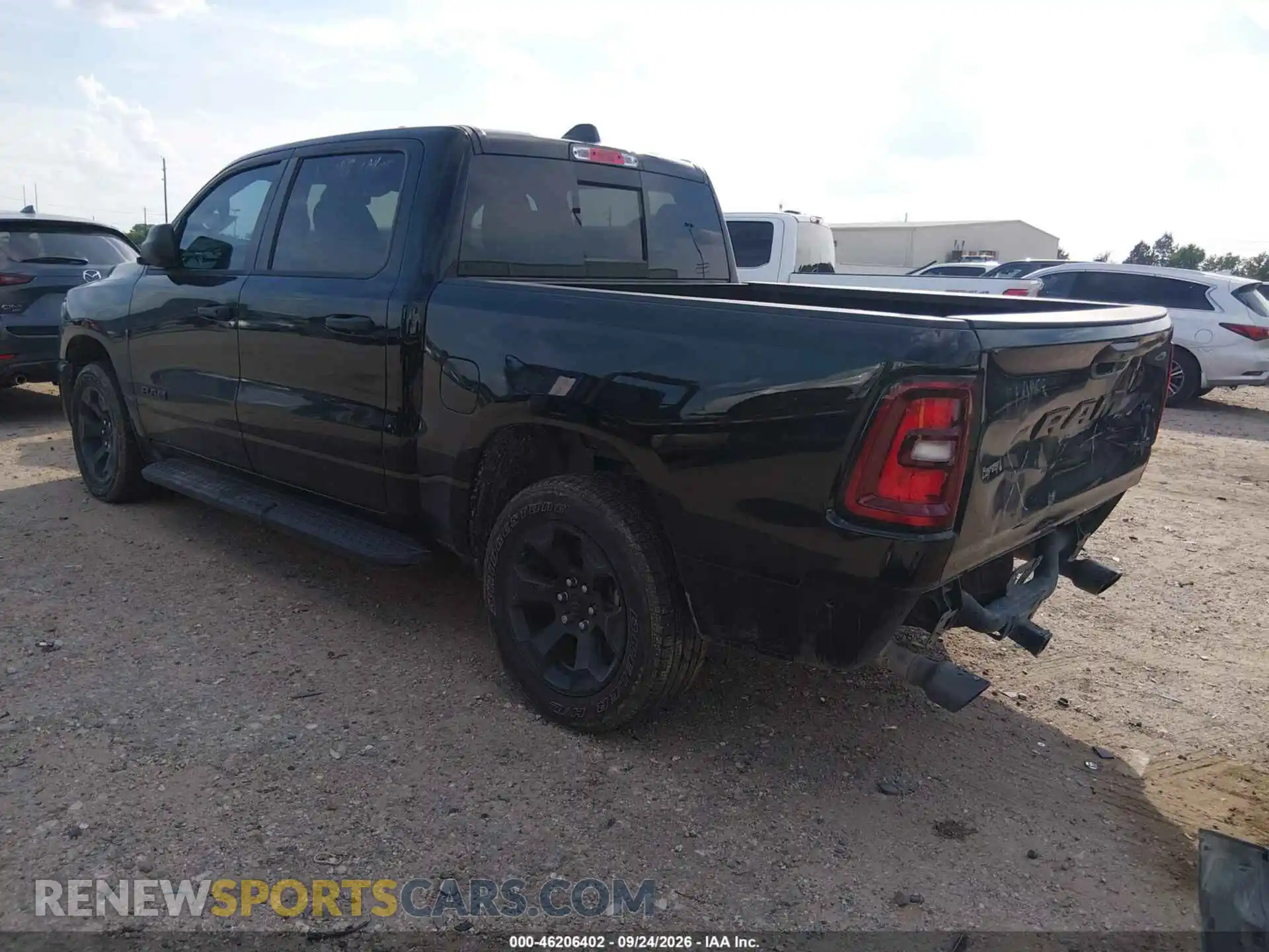 3 Photograph of a damaged car 3C6SRFGP6T4161918 RAM 1500 2026