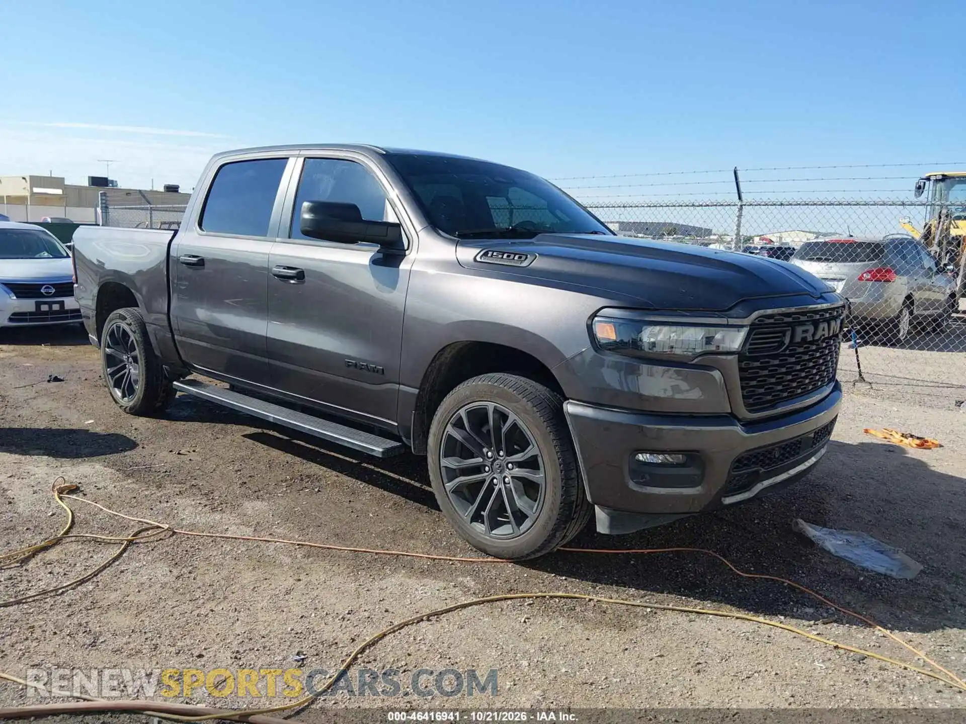 1 Photograph of a damaged car 3C6SRFGP6T4172031 RAM 1500 2026