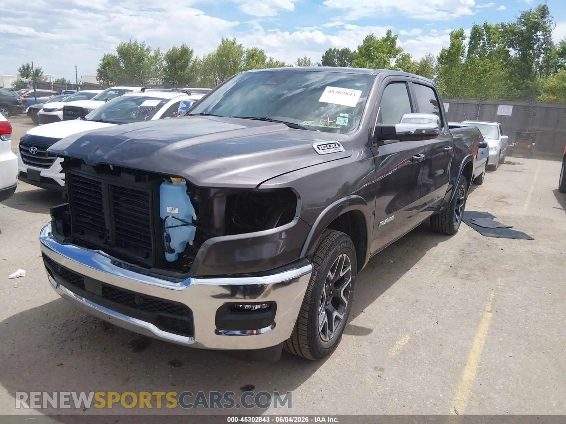 2 Photograph of a damaged car 3C6SRFJP0T4170817 RAM 1500 2026