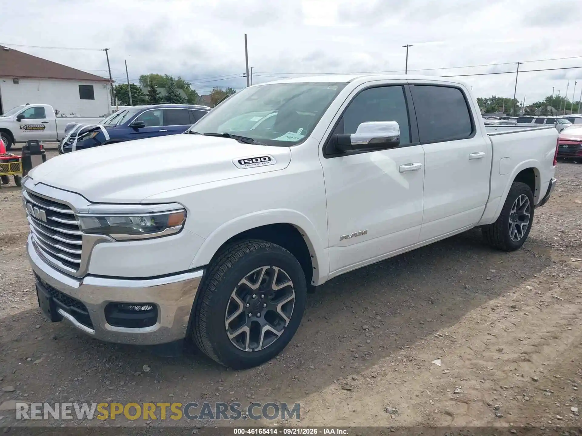 2 Photograph of a damaged car 3C6SRFJP1T4168087 RAM 1500 2026