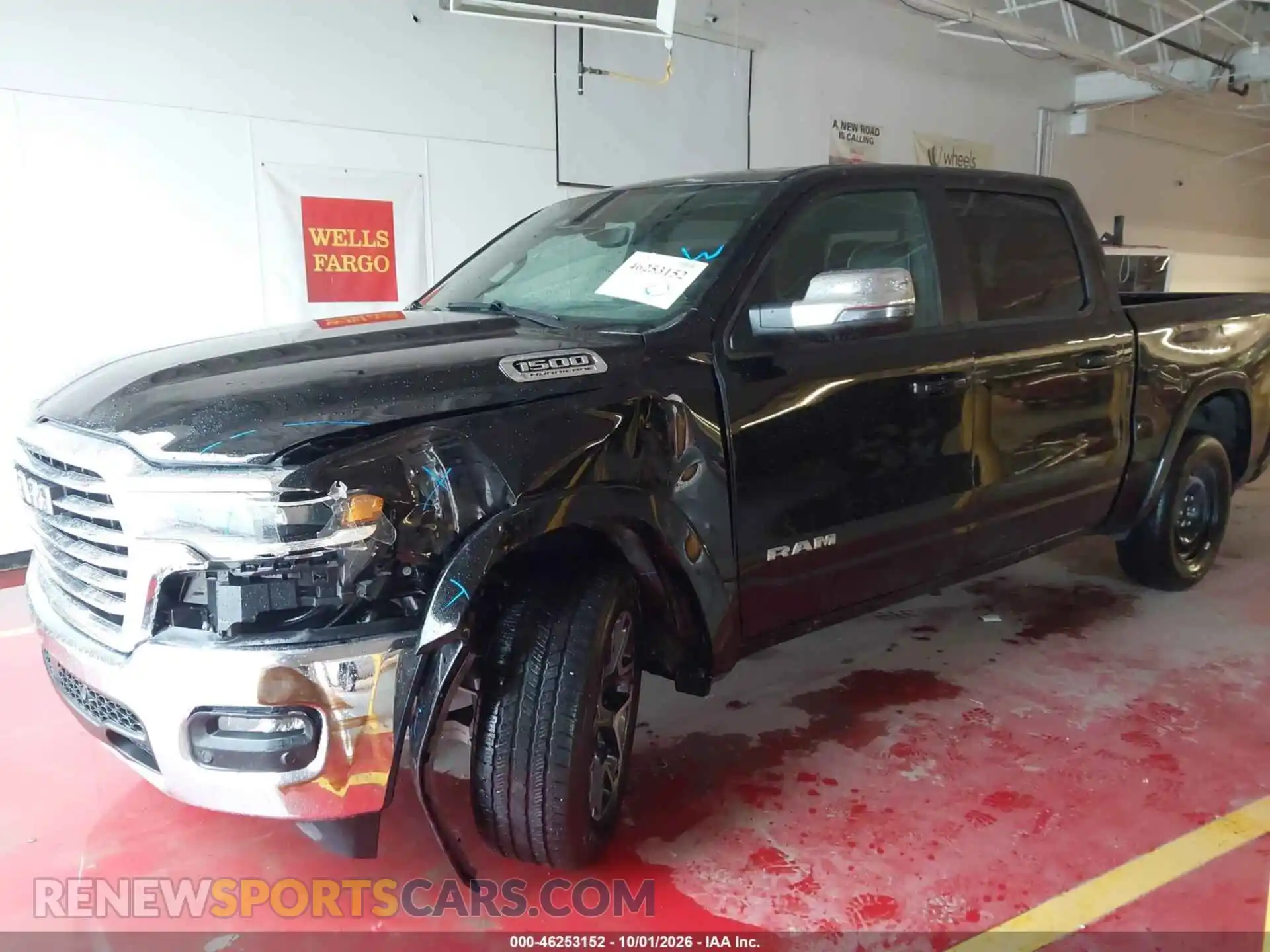 2 Photograph of a damaged car 3C6SRFJP3T4170441 RAM 1500 2026