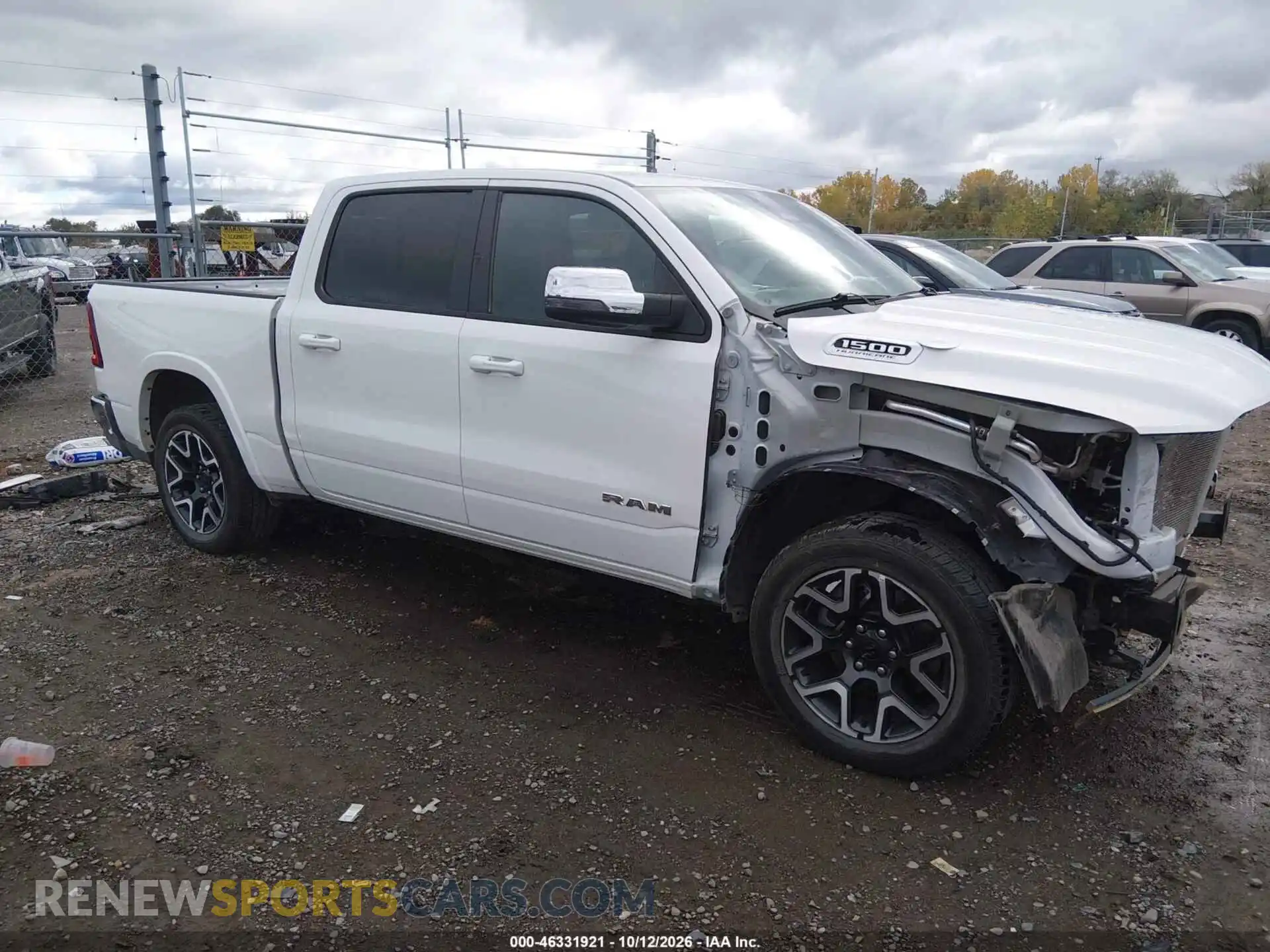 1 Photograph of a damaged car 3C6SRFJP8T4164344 RAM 1500 2026