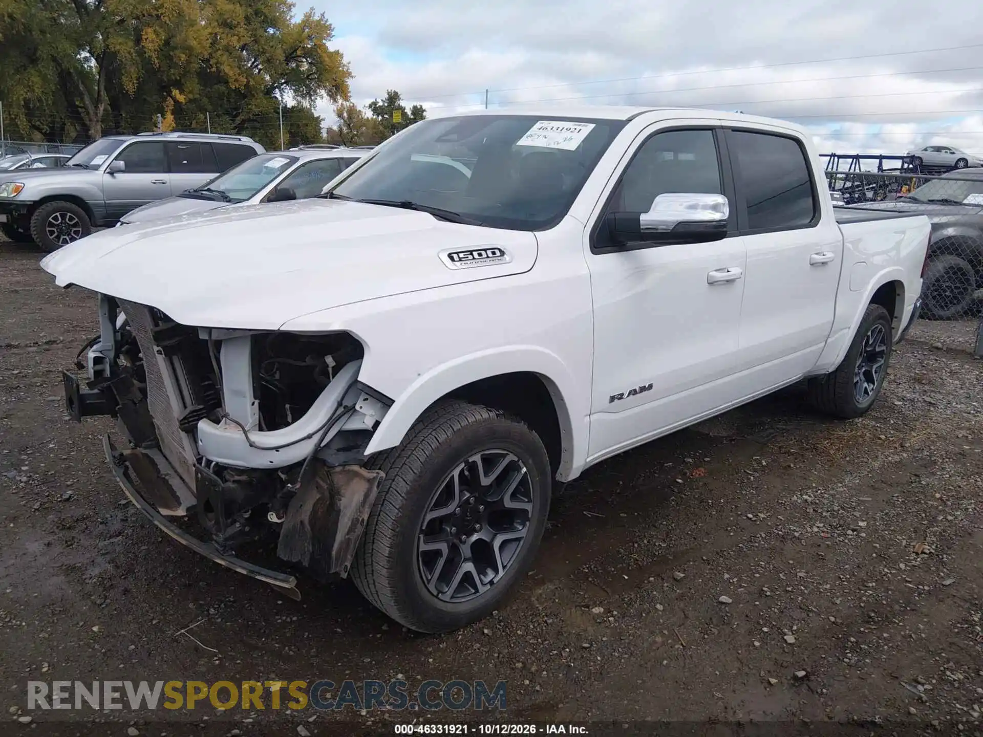 2 Photograph of a damaged car 3C6SRFJP8T4164344 RAM 1500 2026