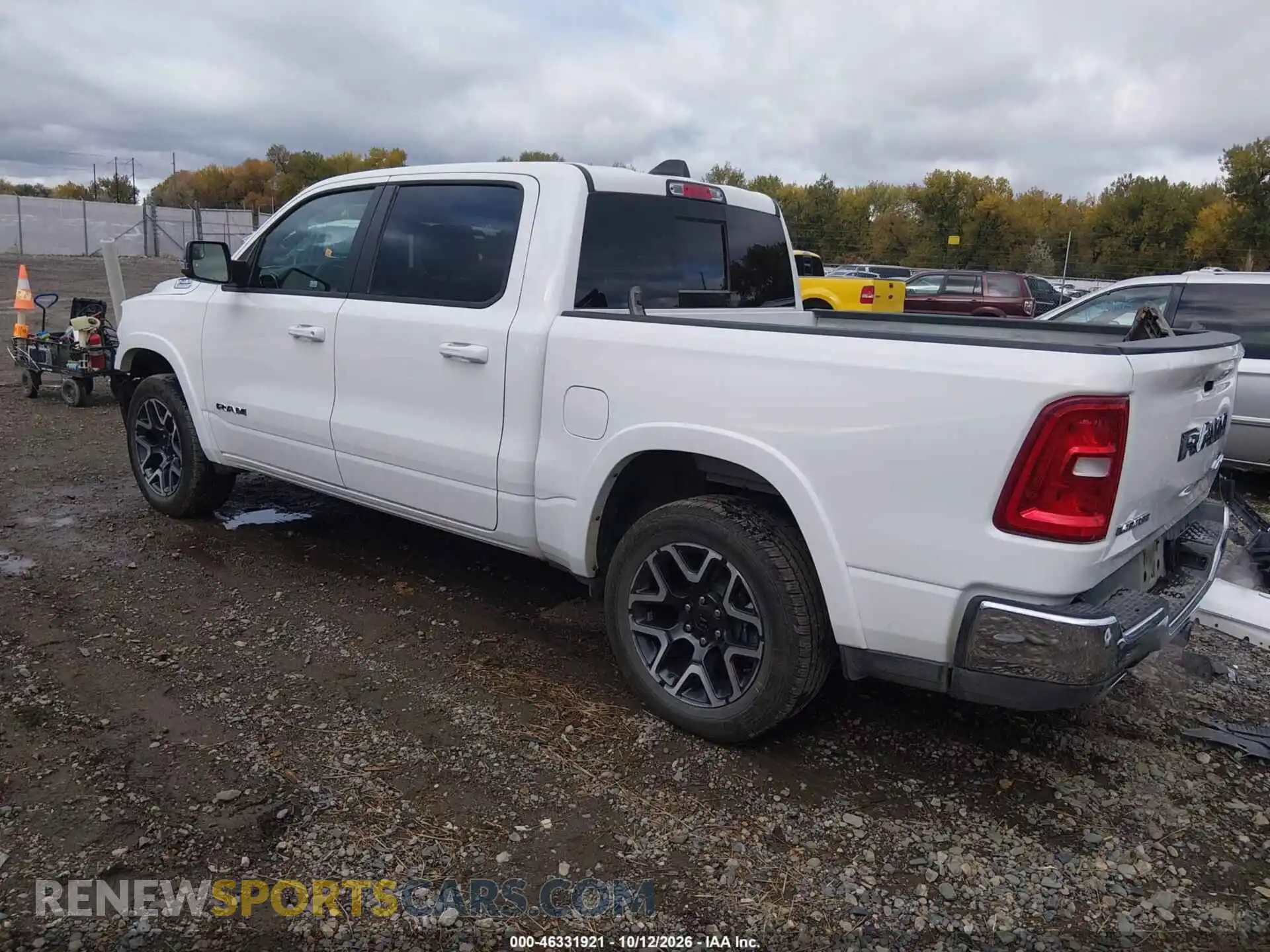 3 Photograph of a damaged car 3C6SRFJP8T4164344 RAM 1500 2026