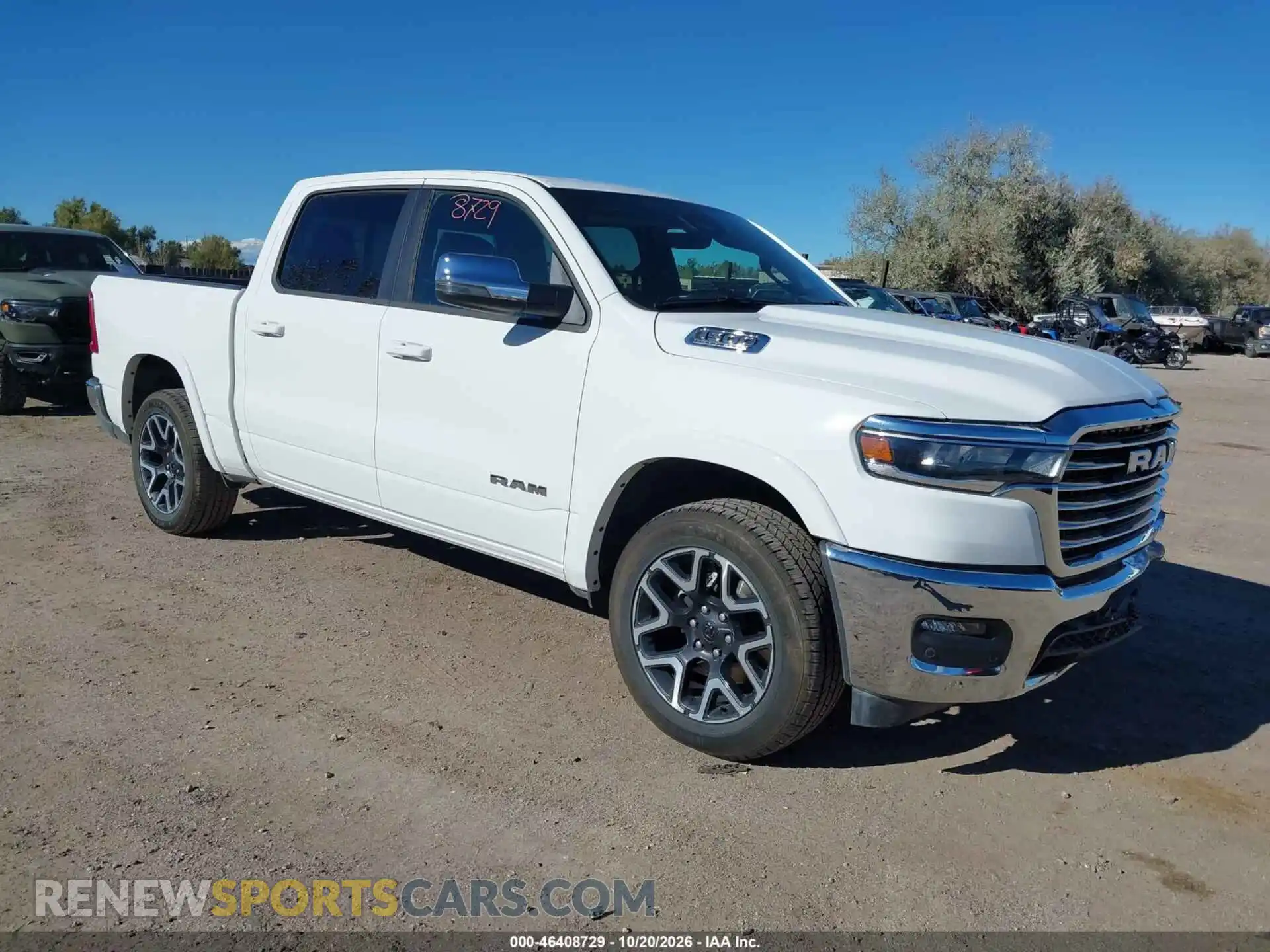 1 Photograph of a damaged car 3C6SRFJP8T4168362 RAM 1500 2026