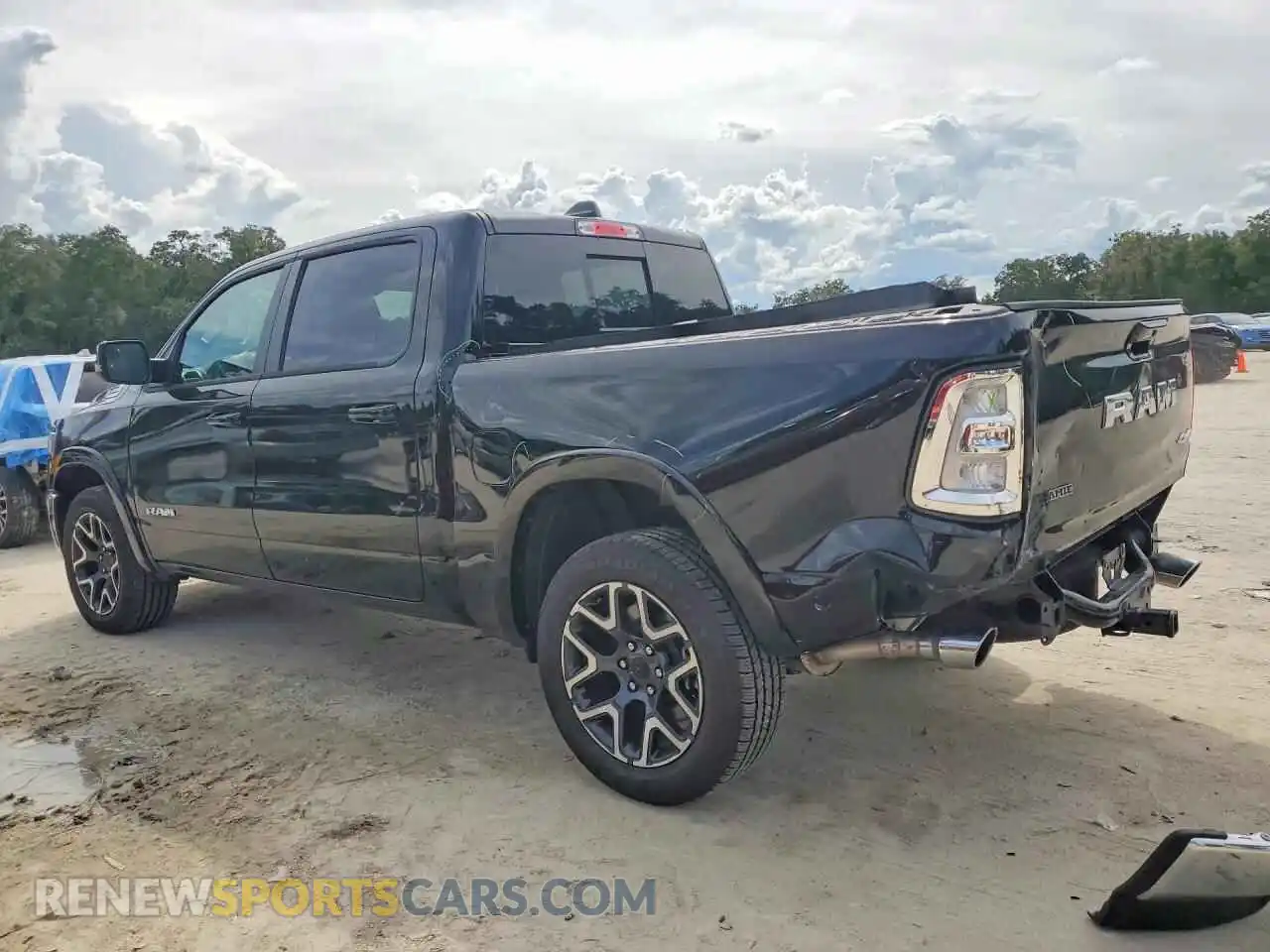 2 Photograph of a damaged car 3C6SRFJP9T4164319 RAM 1500 2026