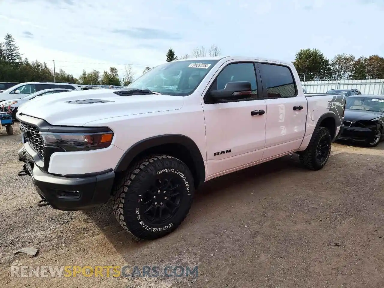 1 Photograph of a damaged car 3C6SRFLPXT4192319 RAM 1500 2026
