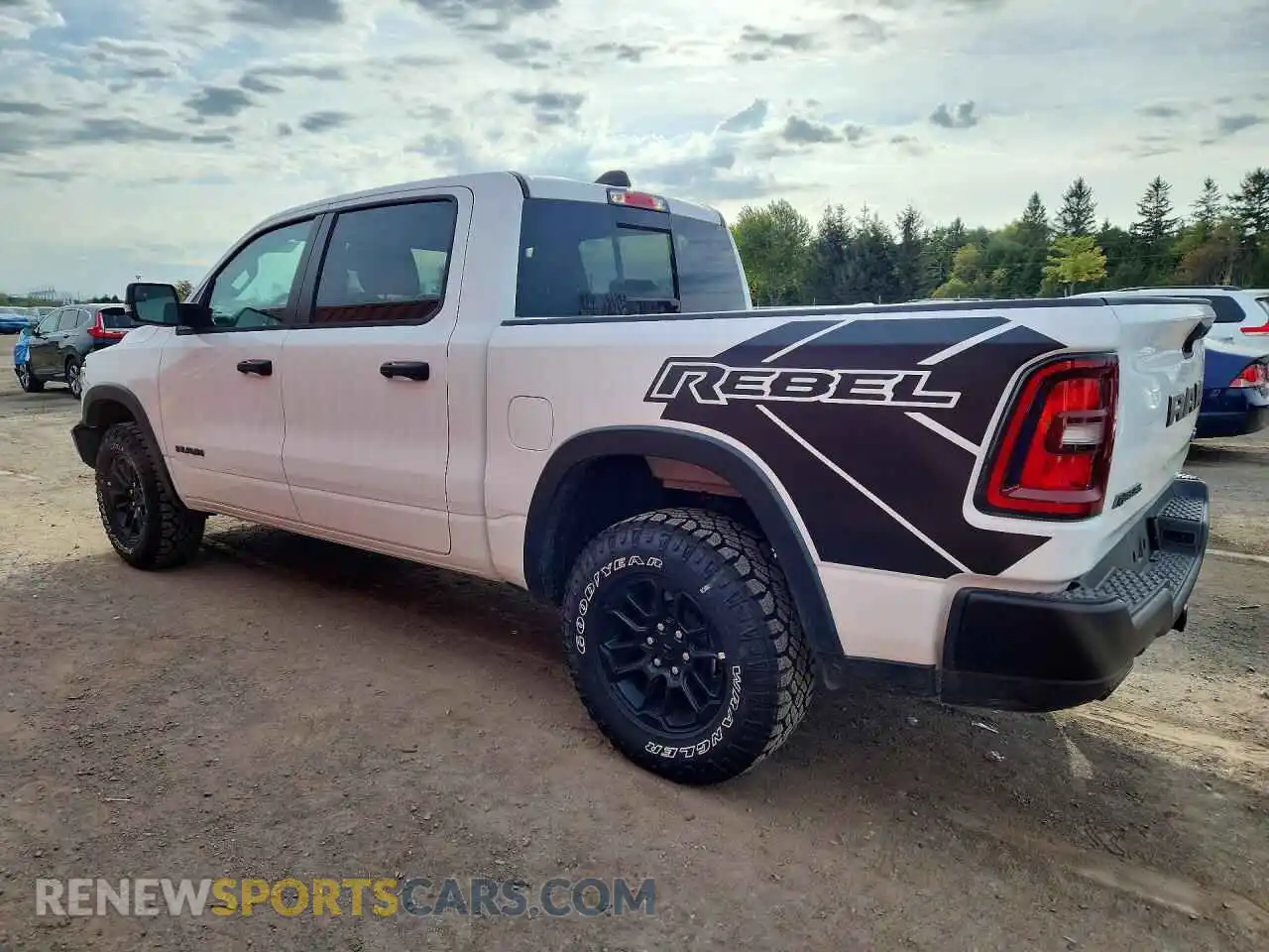 2 Photograph of a damaged car 3C6SRFLPXT4192319 RAM 1500 2026