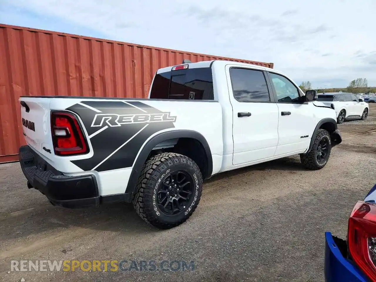 3 Photograph of a damaged car 3C6SRFLPXT4192319 RAM 1500 2026