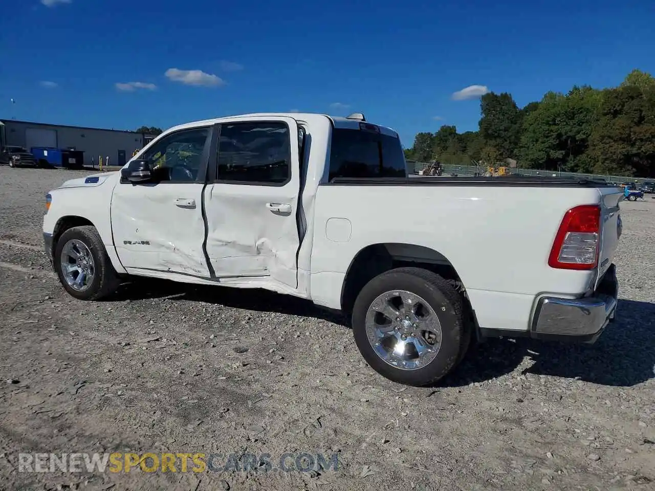 2 Photograph of a damaged car 1C6SRFFT1NN367963 RAM 1500 BIG H 2022
