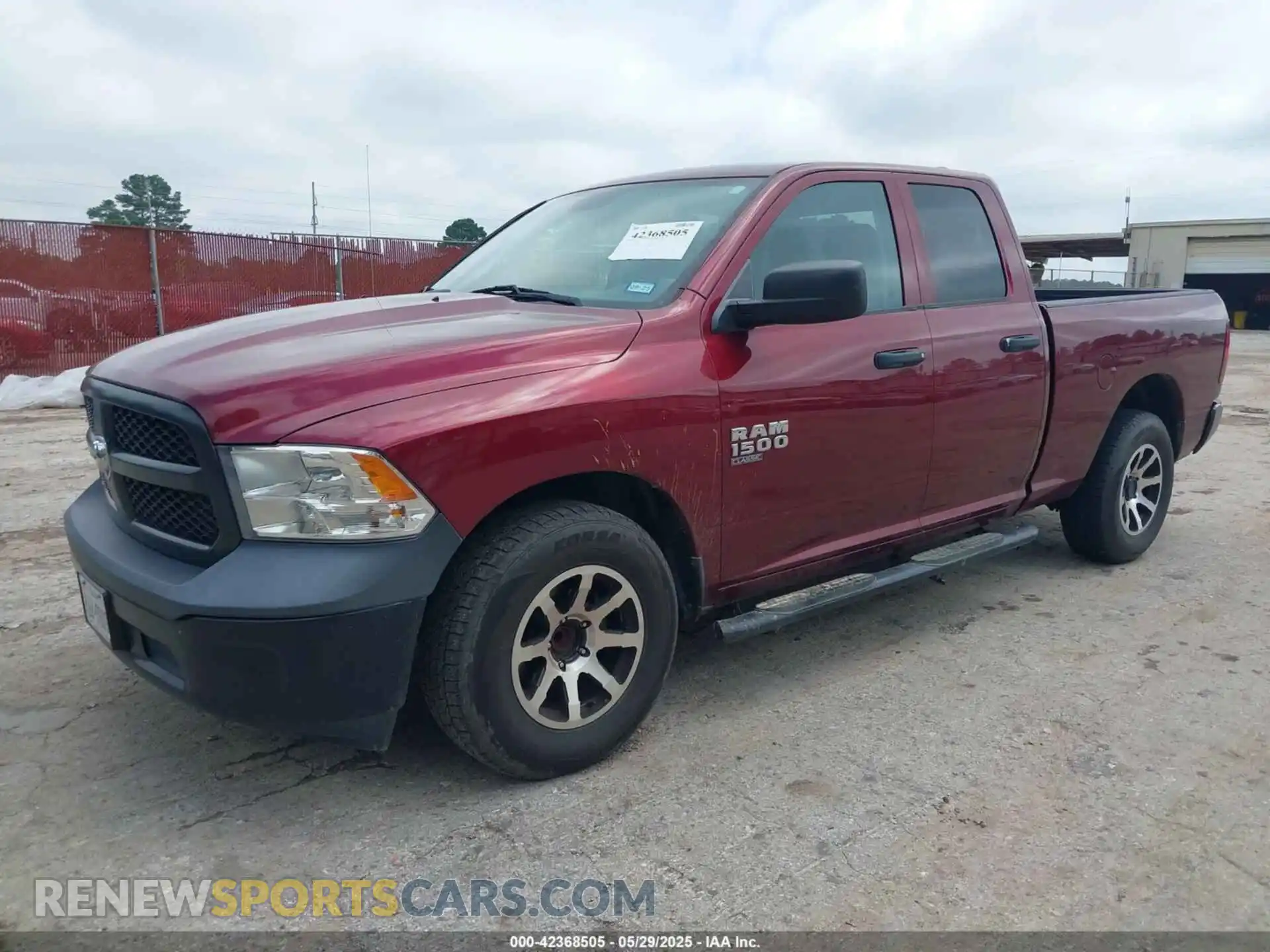 2 Photograph of a damaged car 1C6RR6FG2KS581343 RAM 1500 CLASSIC 2019