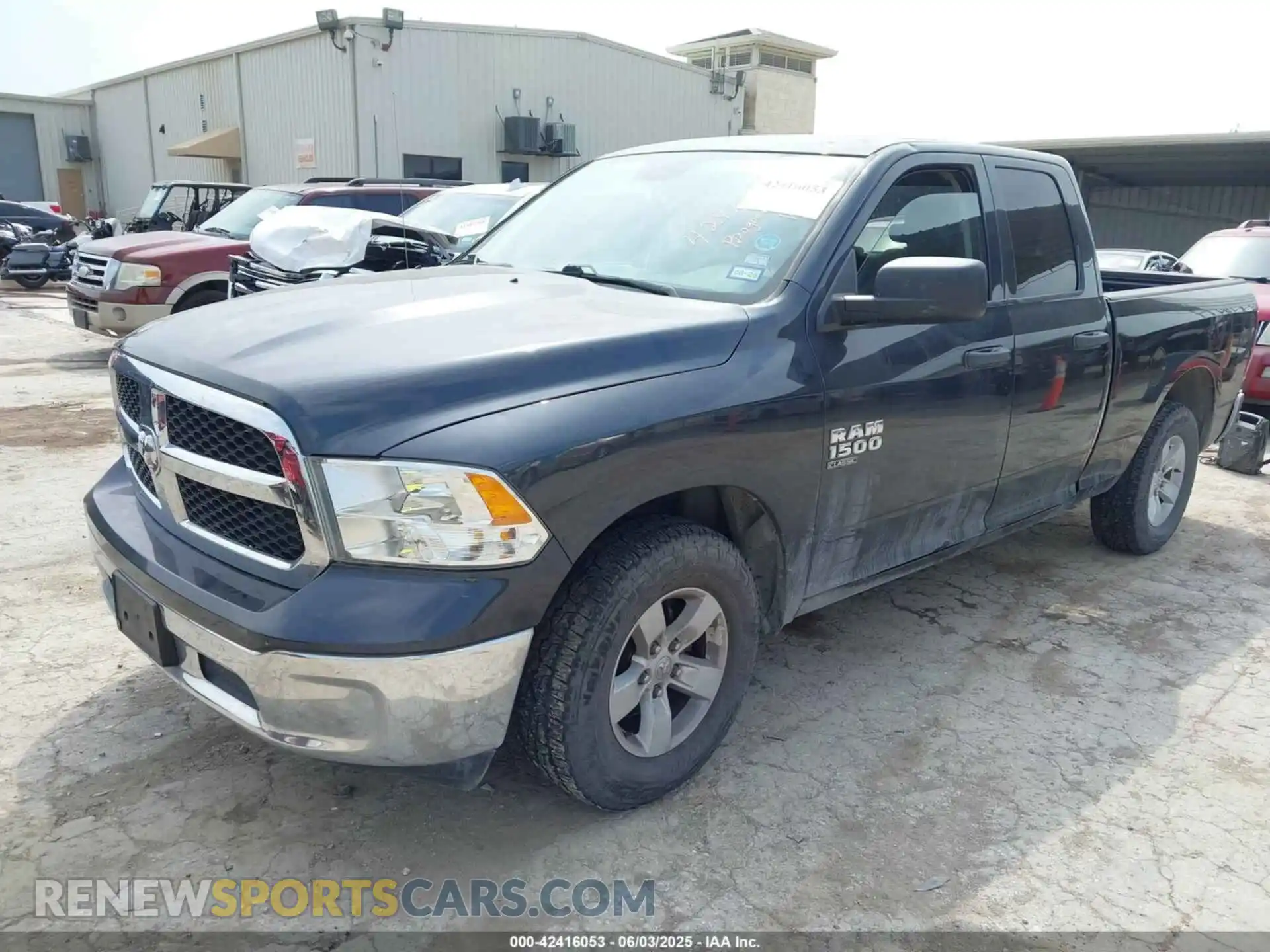 2 Photograph of a damaged car 1C6RR6FG7KS697332 RAM 1500 CLASSIC 2019