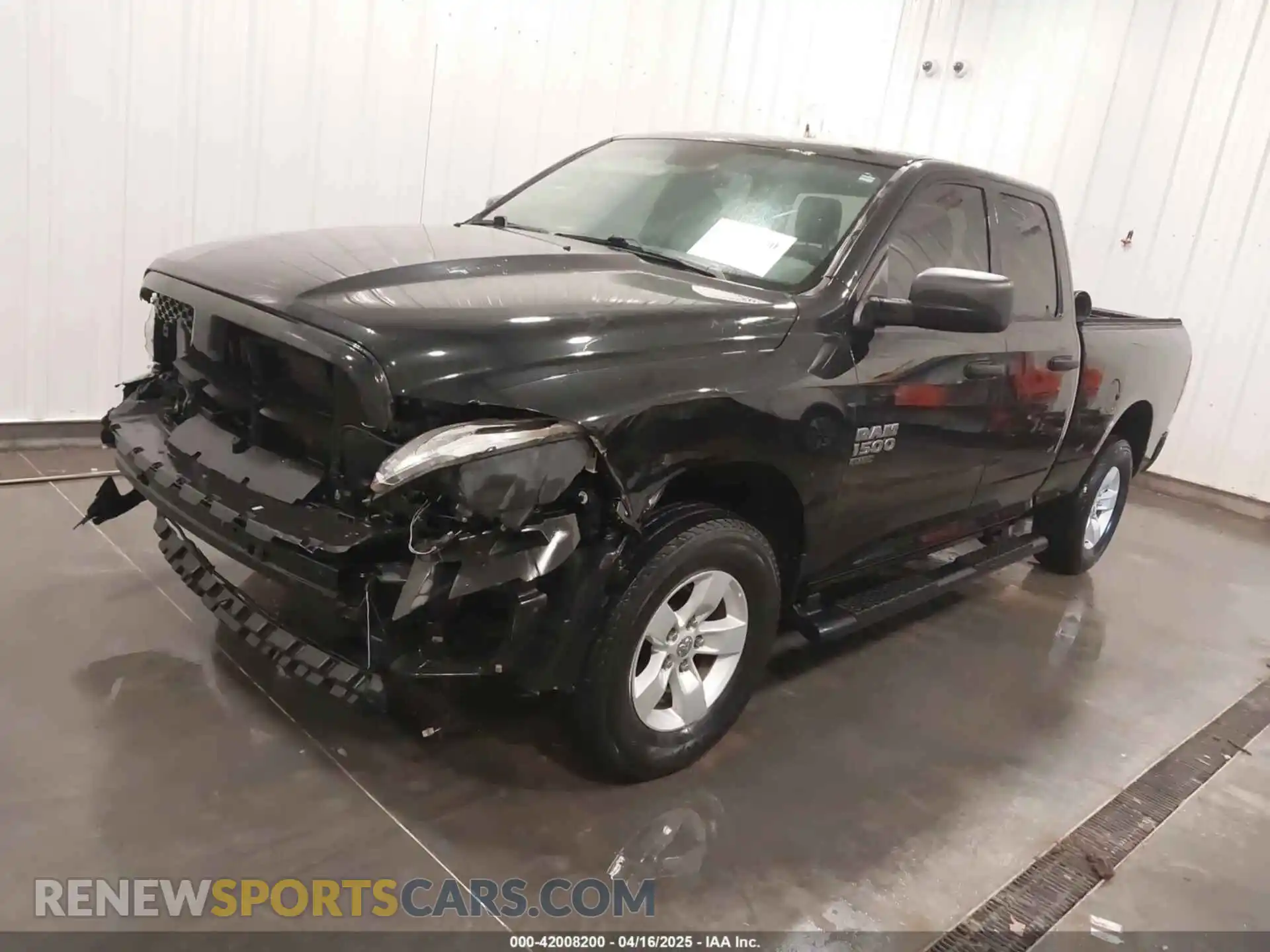 2 Photograph of a damaged car 1C6RR7FG4KS537902 RAM 1500 CLASSIC 2019