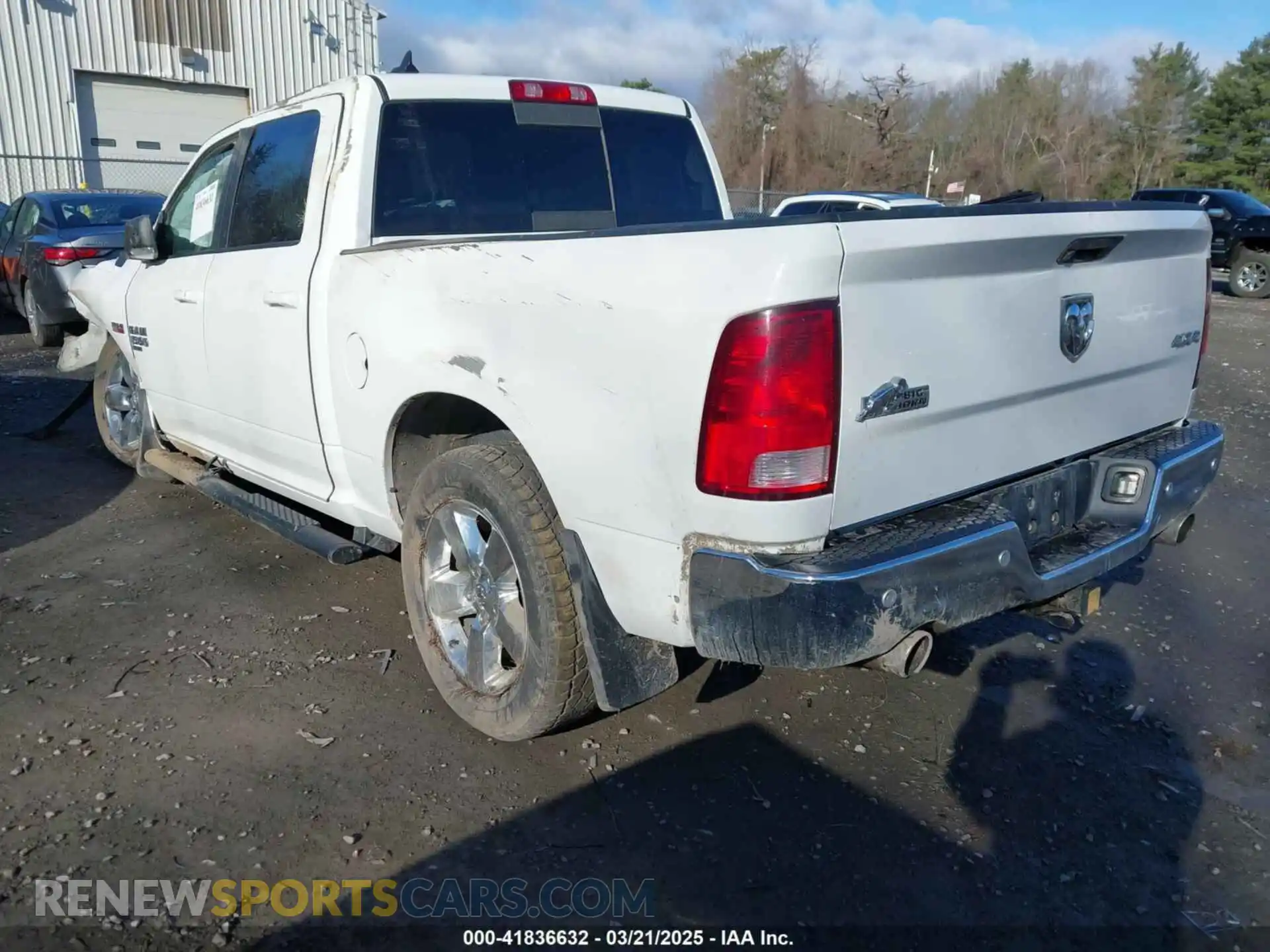 3 Photograph of a damaged car 1C6RR7LT2KS558085 RAM 1500 CLASSIC 2019