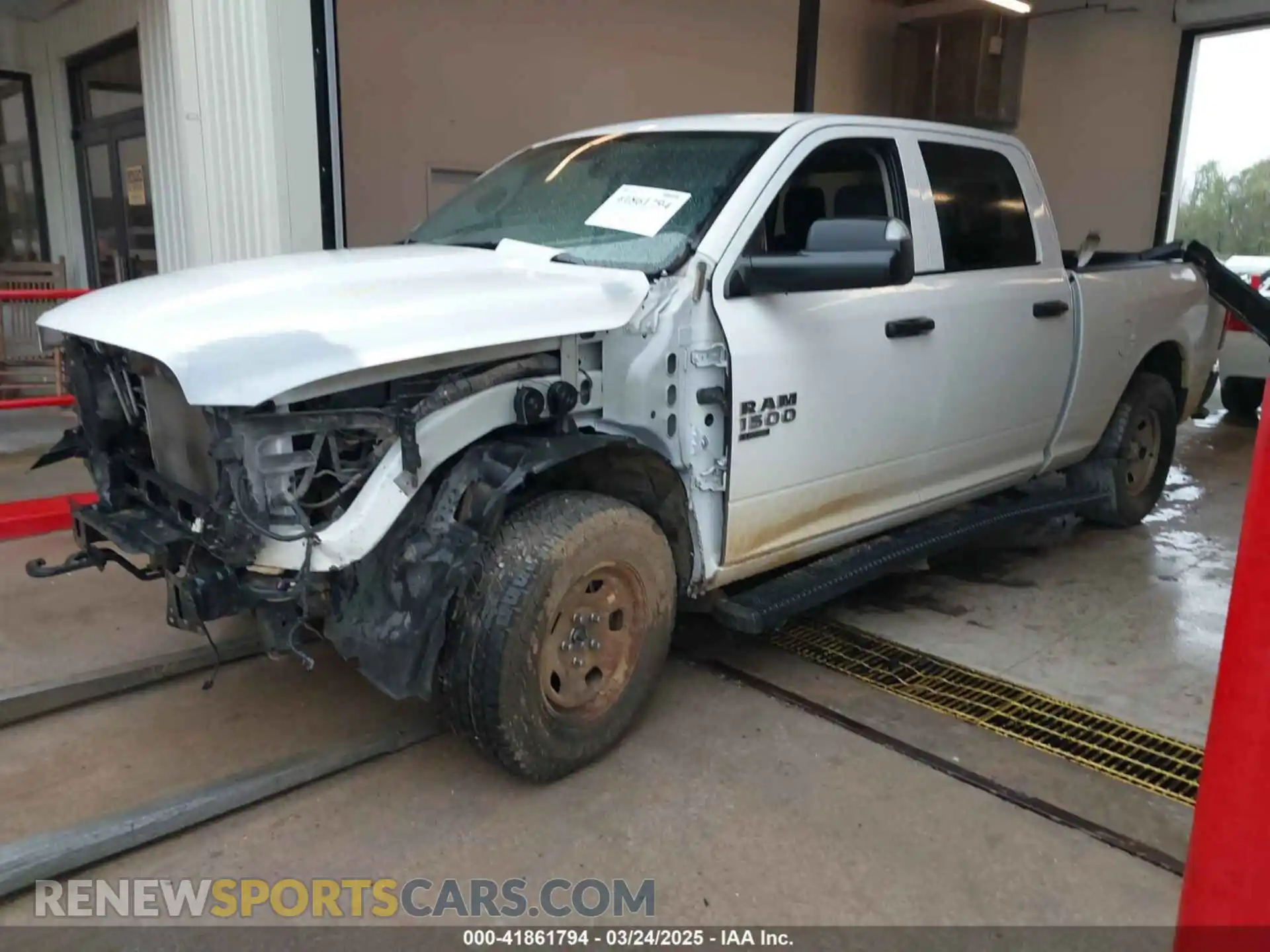 2 Photograph of a damaged car 1C6RR7ST2KS645132 RAM 1500 CLASSIC 2019