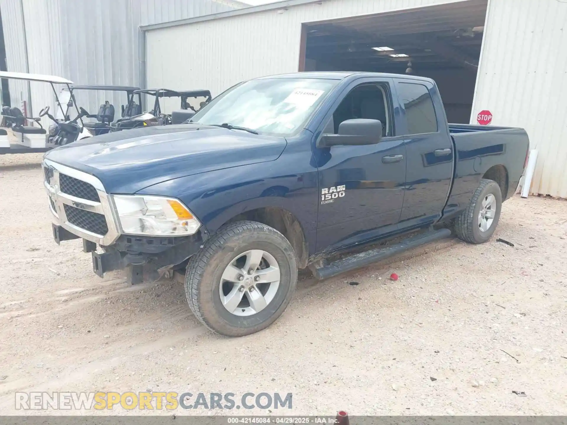 2 Photograph of a damaged car 1C6RR6FG2LS144458 RAM 1500 CLASSIC 2020