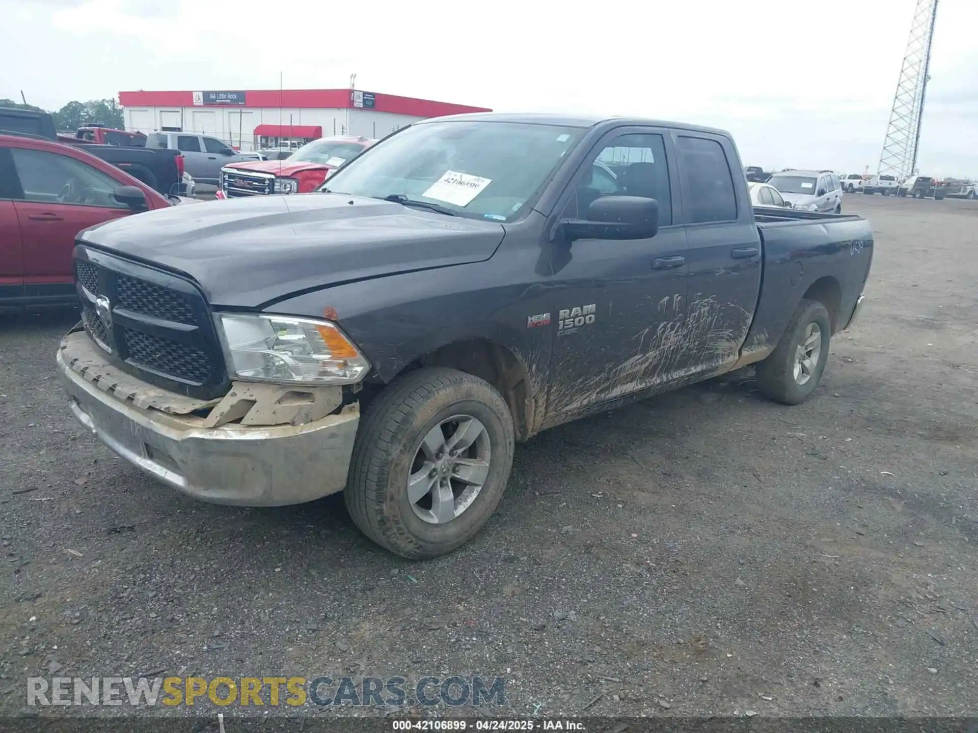 2 Photograph of a damaged car 1C6RR6FT5LS147979 RAM 1500 CLASSIC 2020