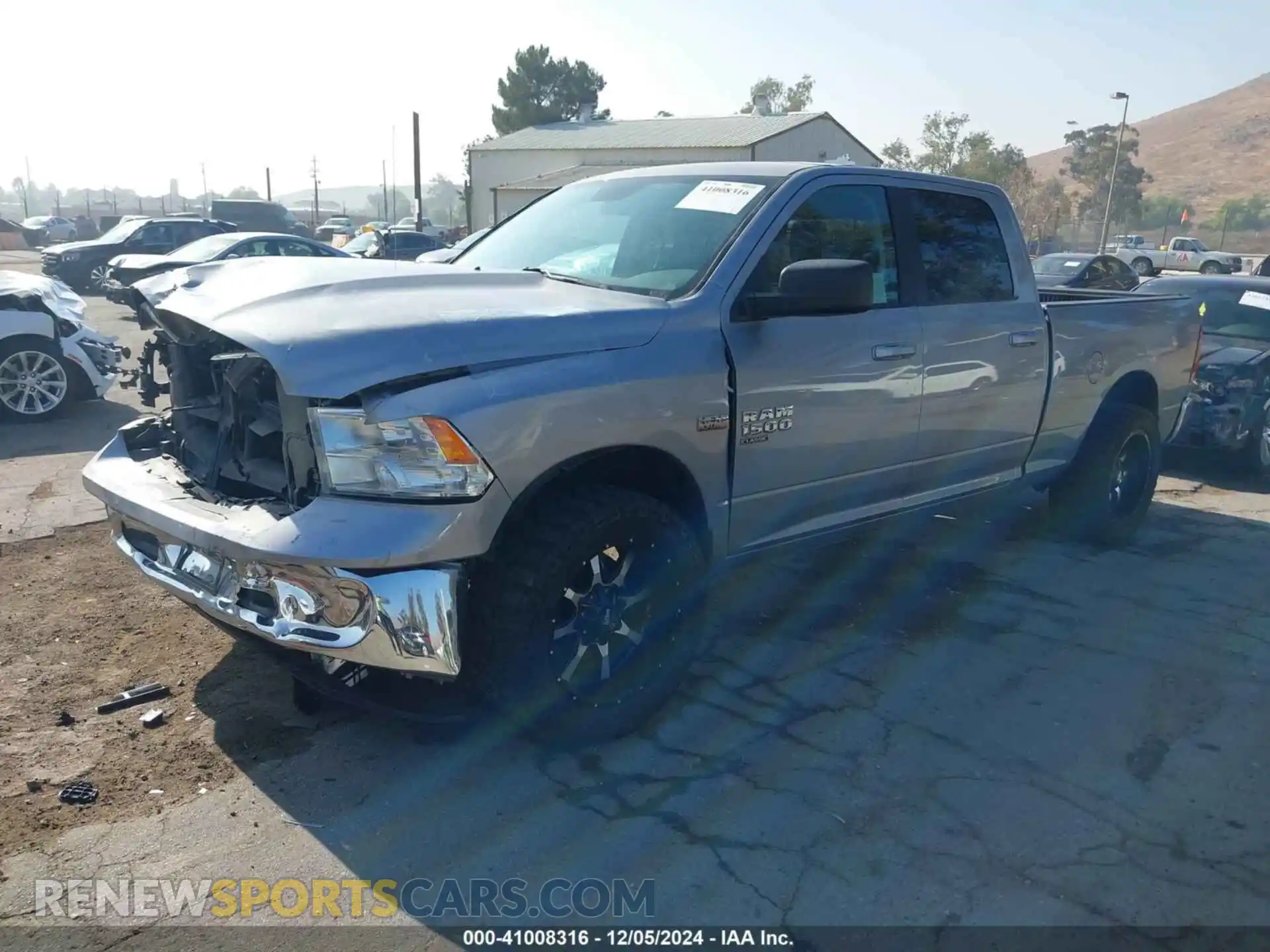 2 Photograph of a damaged car 1C6RR6TT3LS102558 RAM 1500 CLASSIC 2020