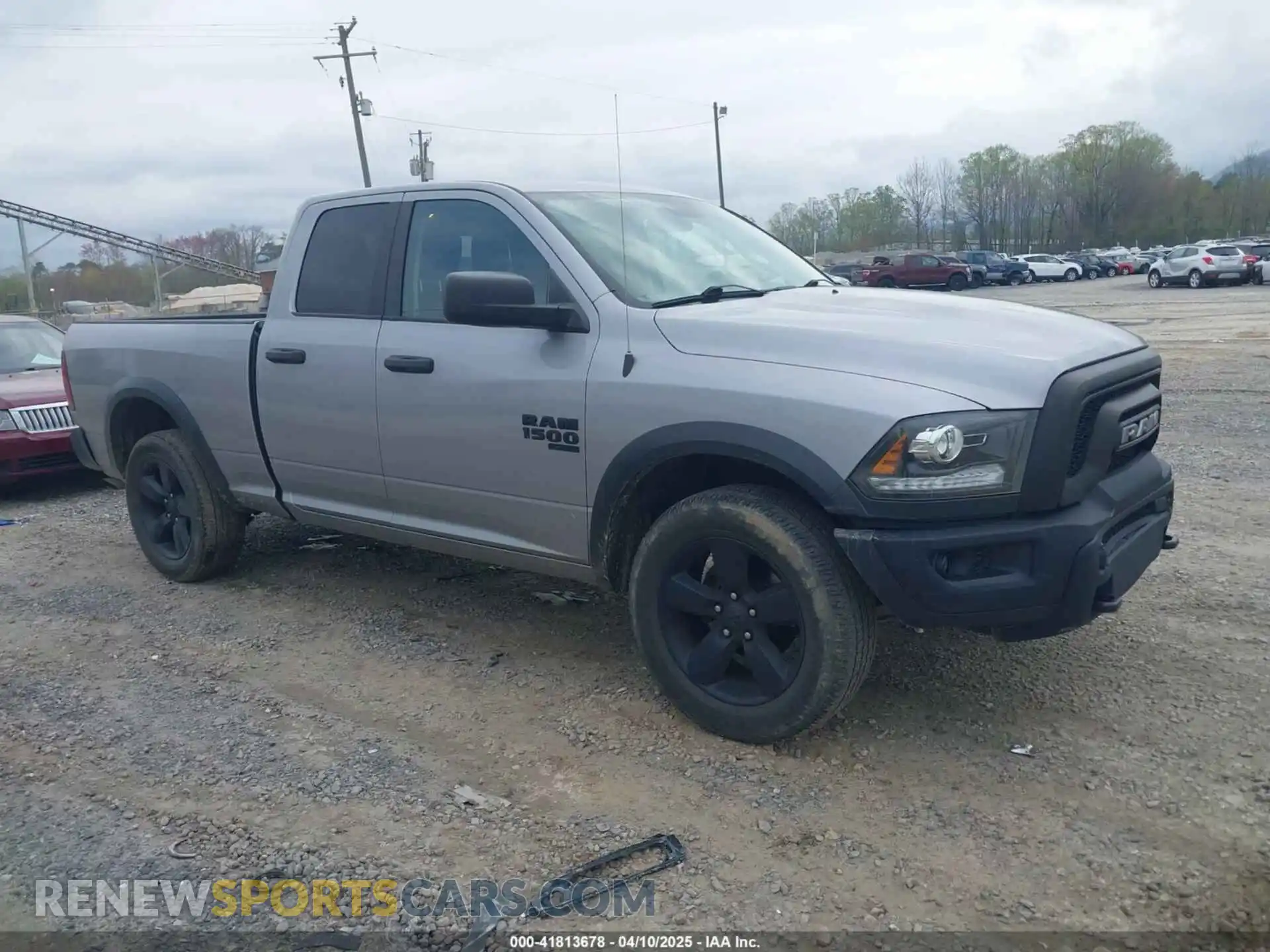 1 Photograph of a damaged car 1C6RR7GG3LS140875 RAM 1500 CLASSIC 2020