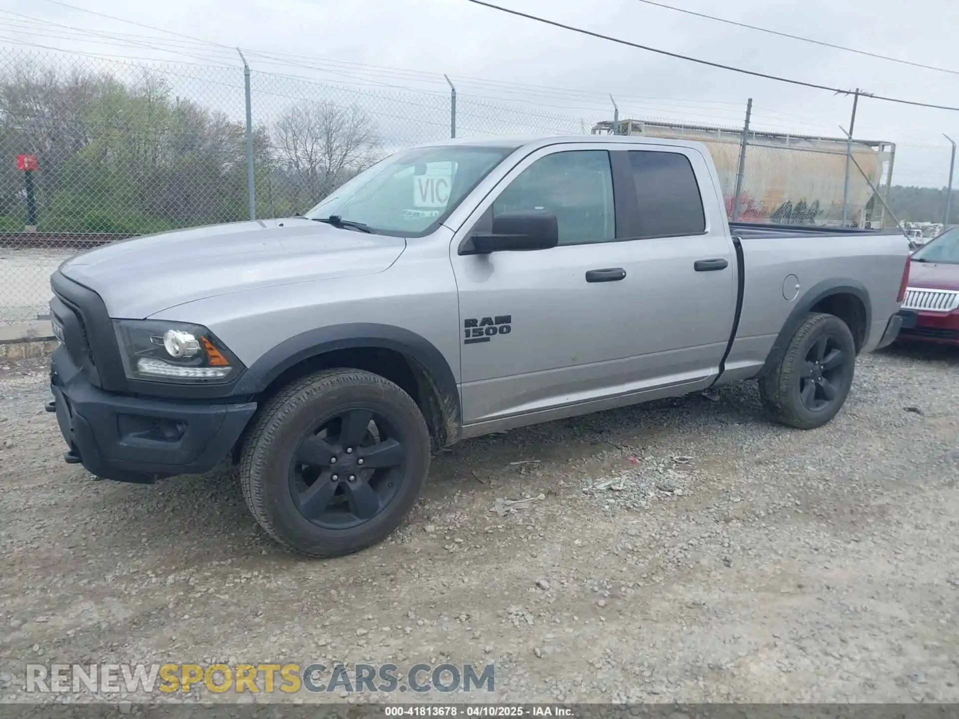 2 Photograph of a damaged car 1C6RR7GG3LS140875 RAM 1500 CLASSIC 2020