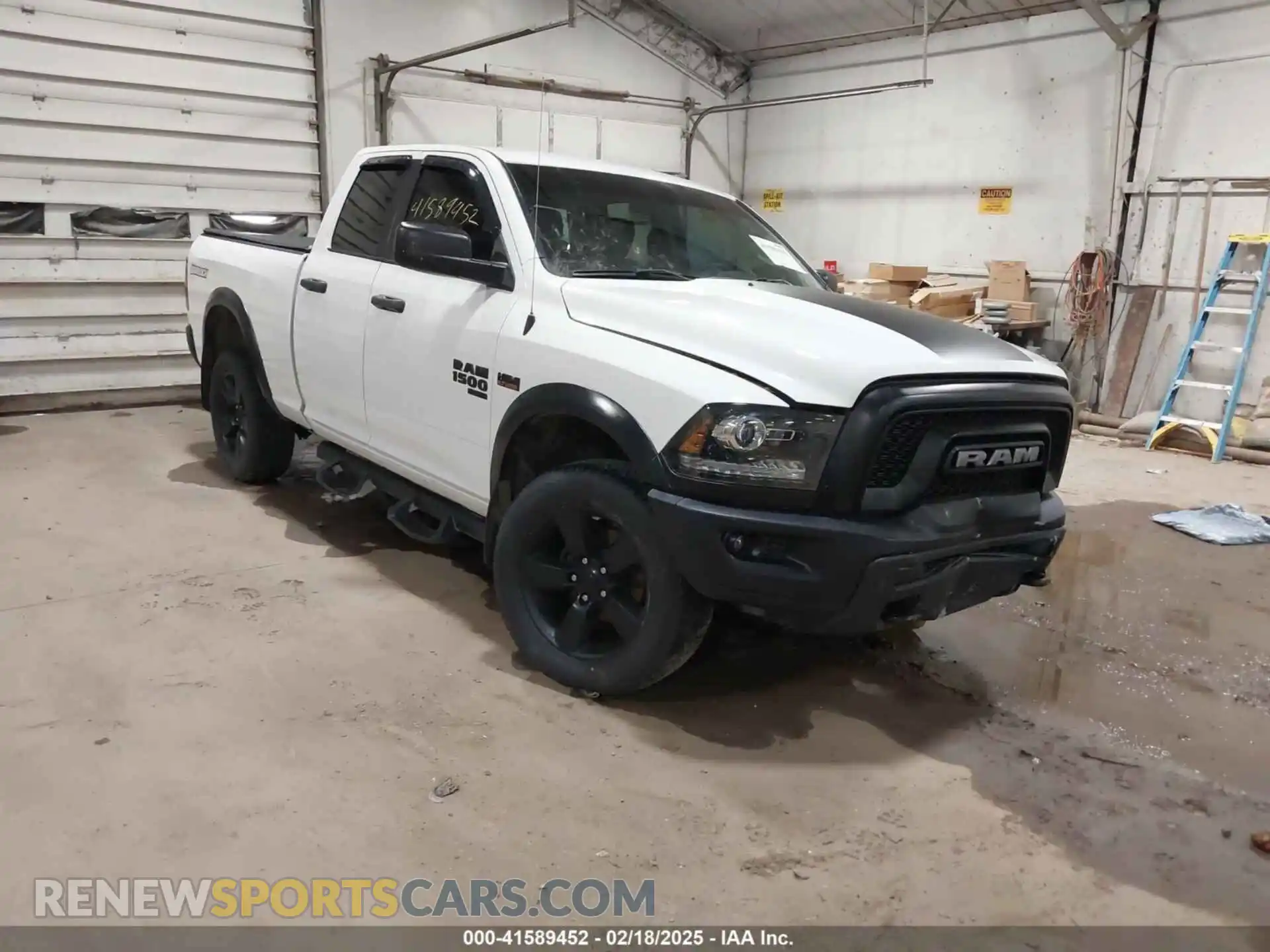 1 Photograph of a damaged car 1C6RR7GTXLS104954 RAM 1500 CLASSIC 2020