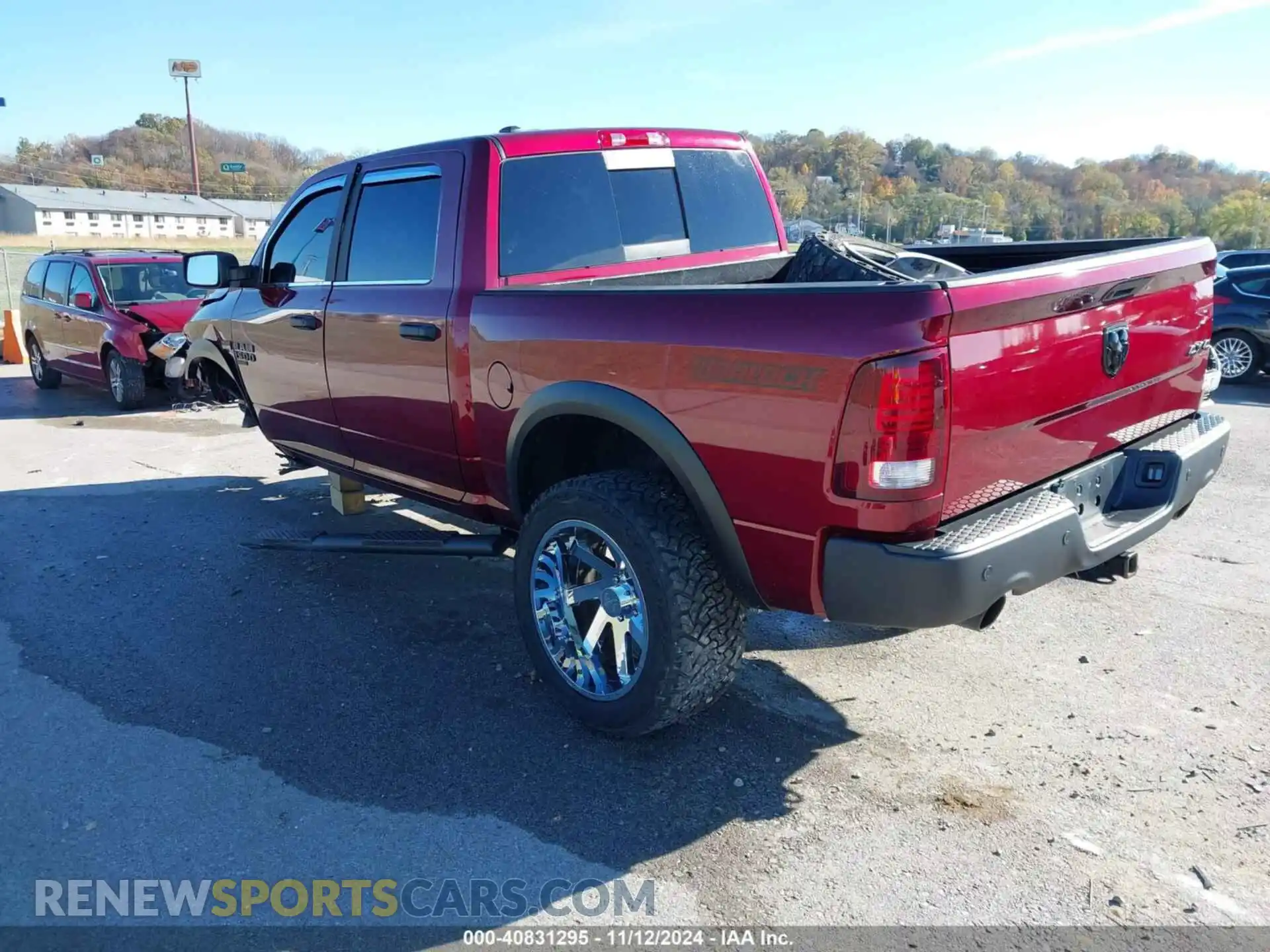 3 Photograph of a damaged car 1C6RR7LTXLS145610 RAM 1500 CLASSIC 2020