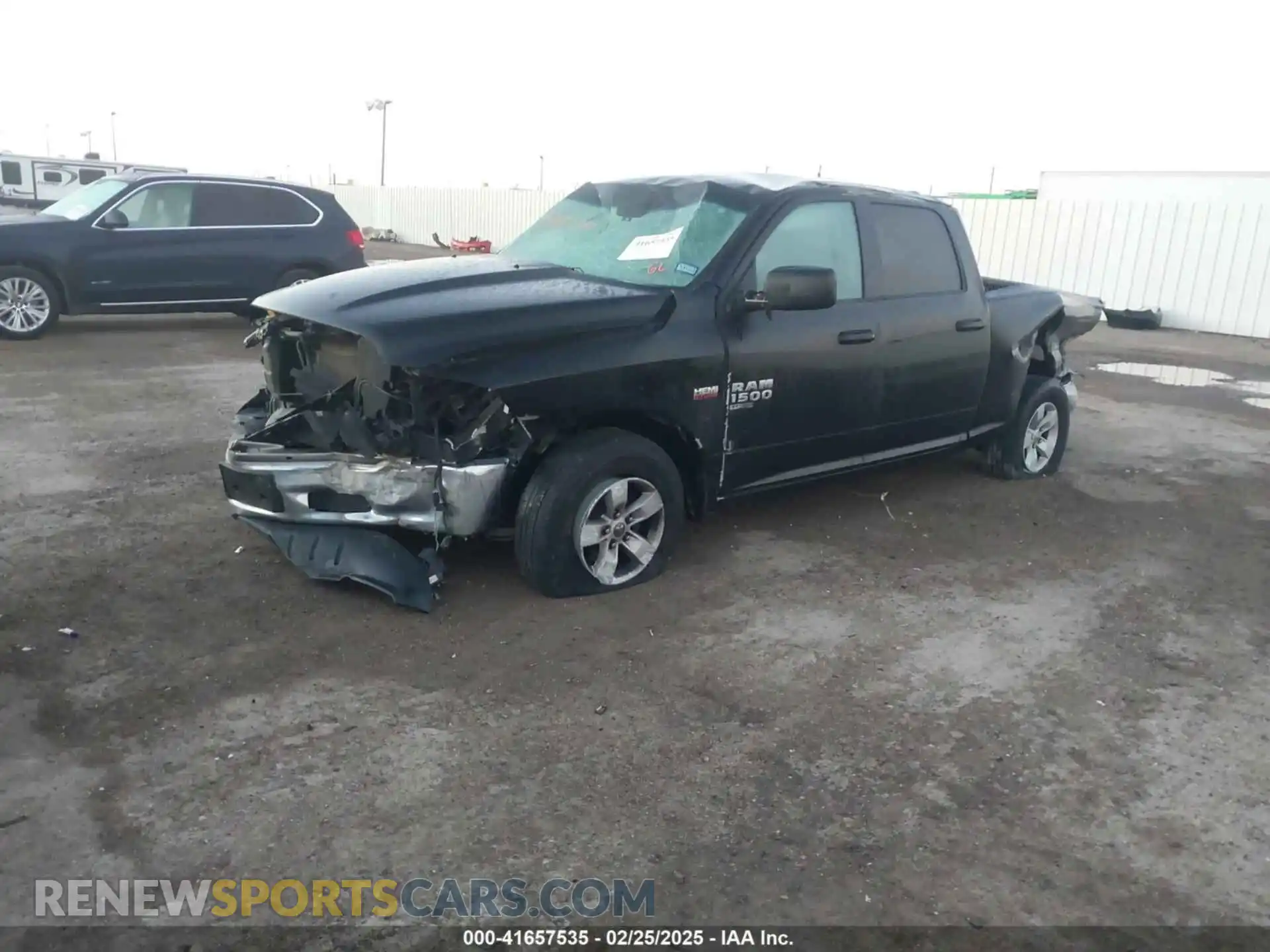 2 Photograph of a damaged car 1C6RR7TT1LS109319 RAM 1500 CLASSIC 2020