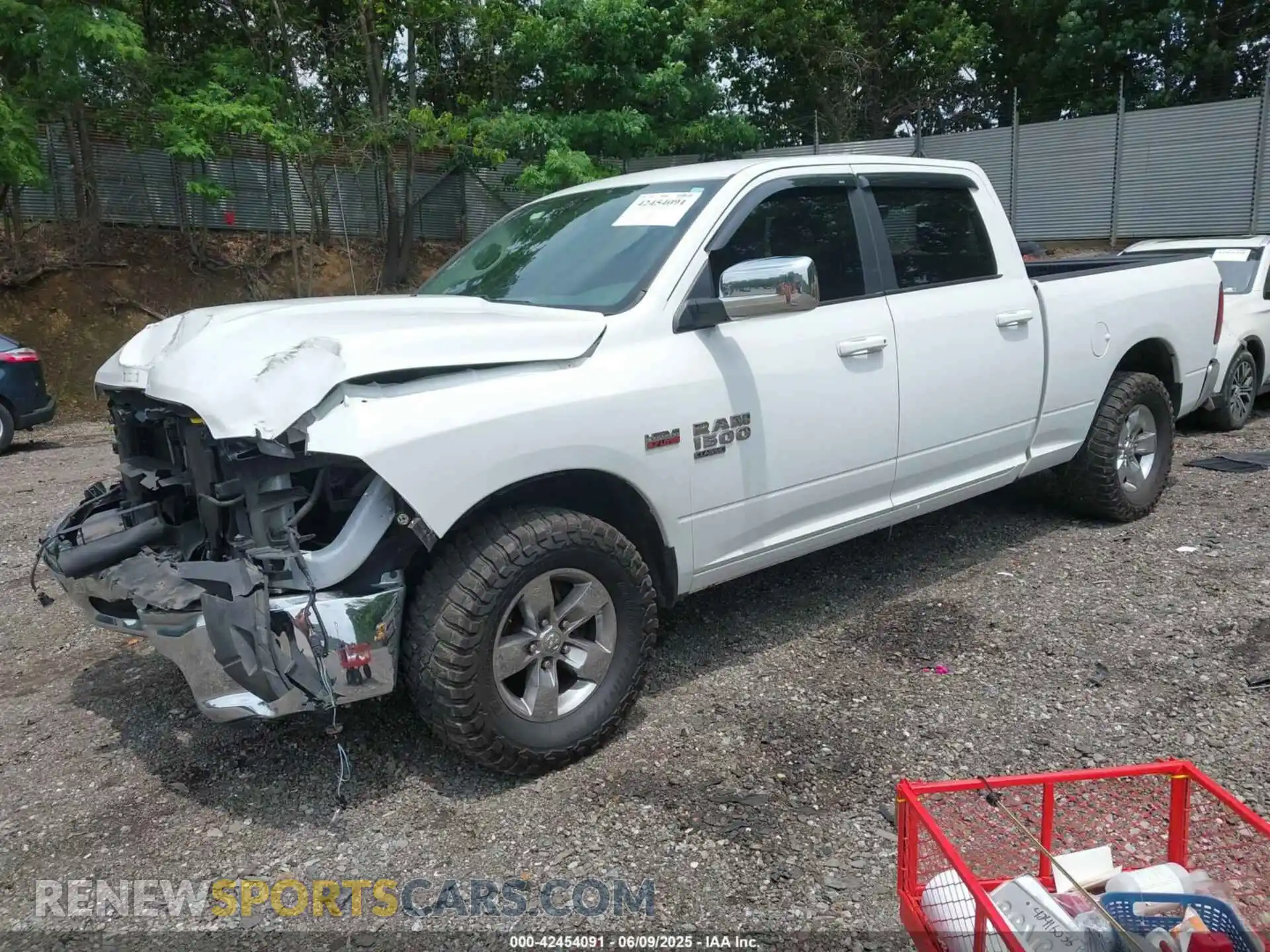 2 Photograph of a damaged car 1C6RR7TT5LS129699 RAM 1500 CLASSIC 2020