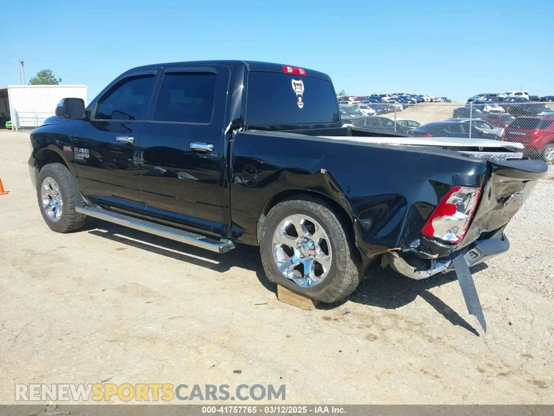 3 Photograph of a damaged car 3C6RR6KT2LG224661 RAM 1500 CLASSIC 2020