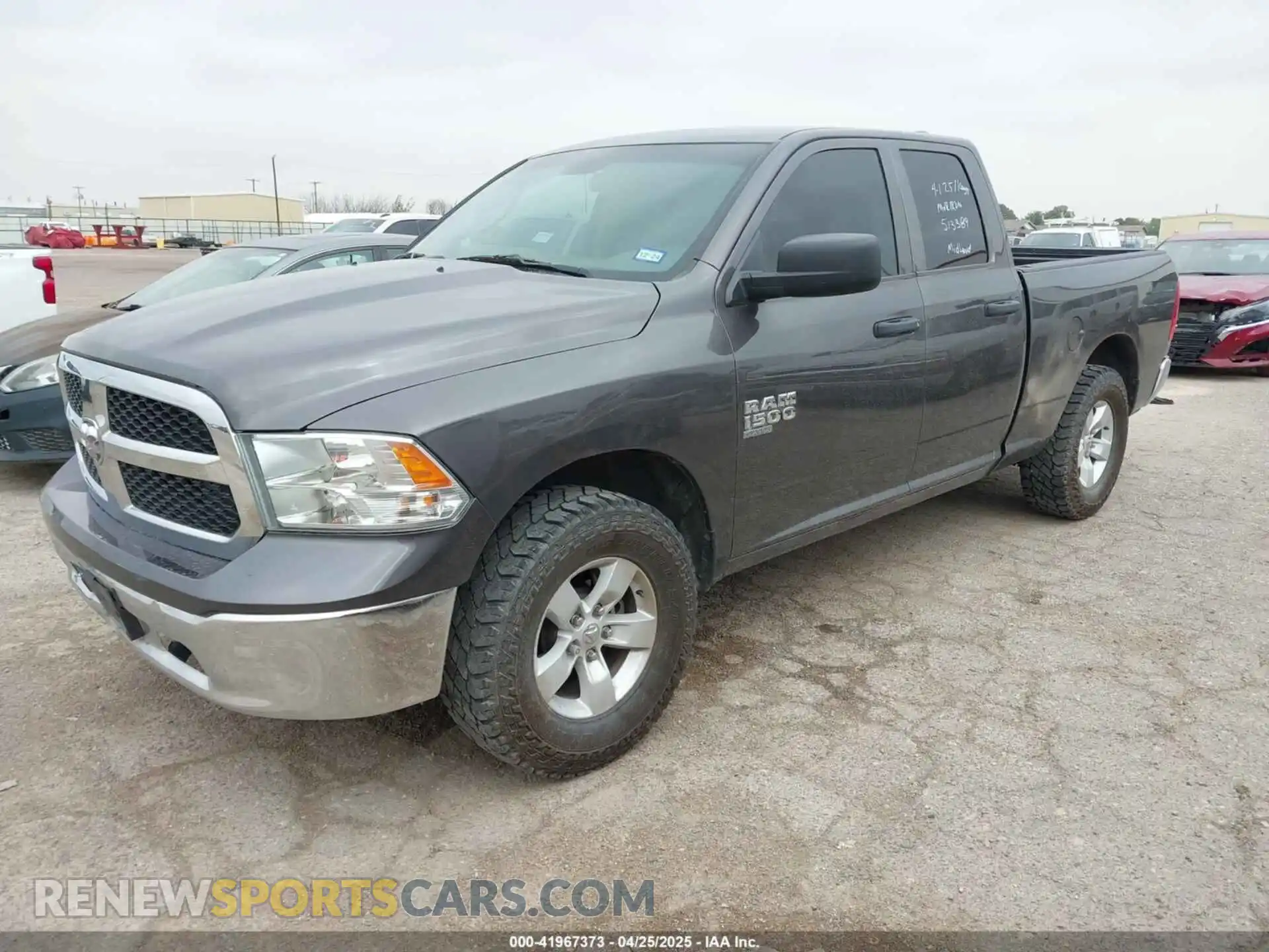 2 Photograph of a damaged car 1C6RR6FG1MS513389 RAM 1500 CLASSIC 2021