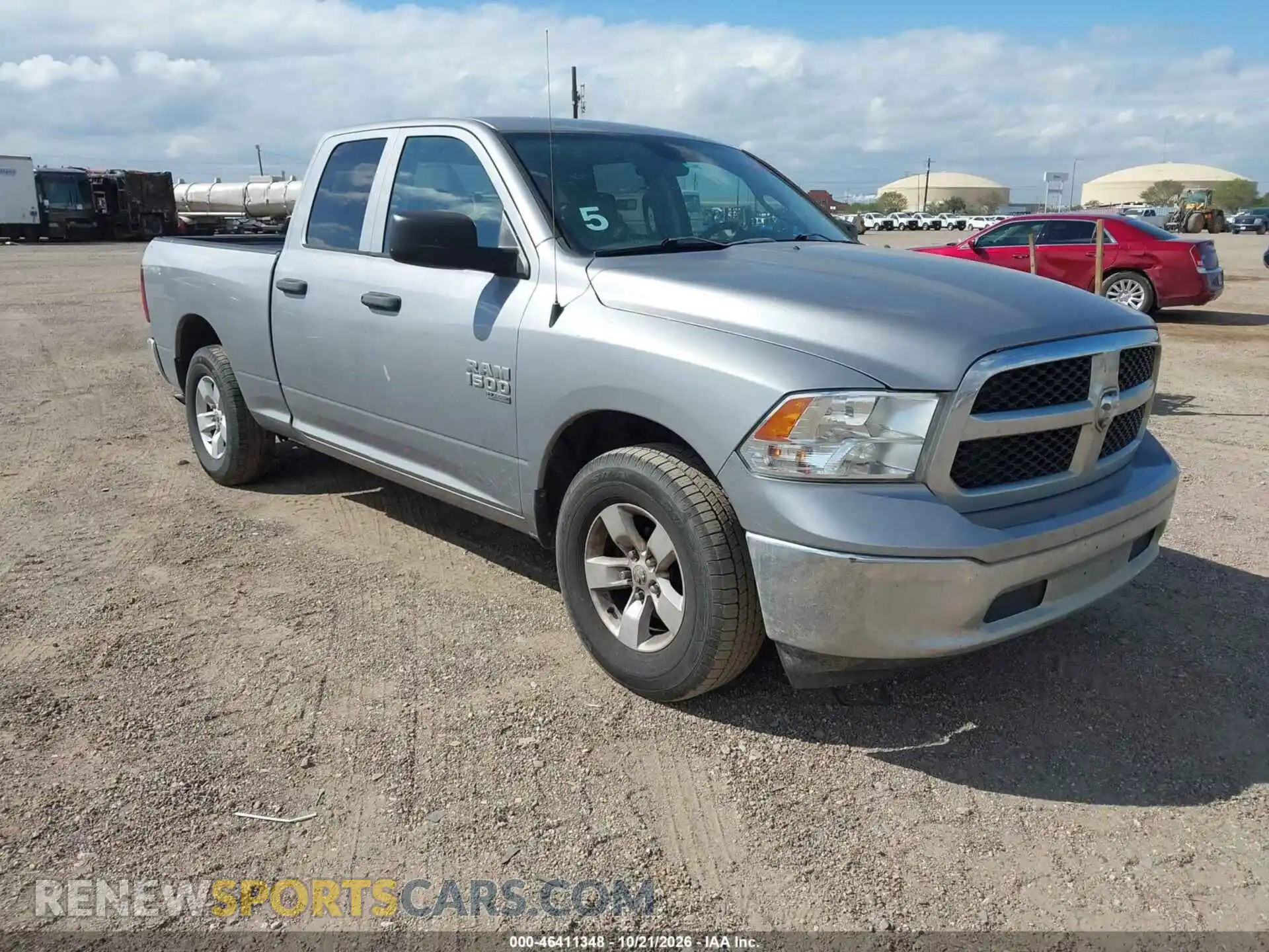 1 Photograph of a damaged car 1C6RR6FG3MS525107 RAM 1500 CLASSIC 2021