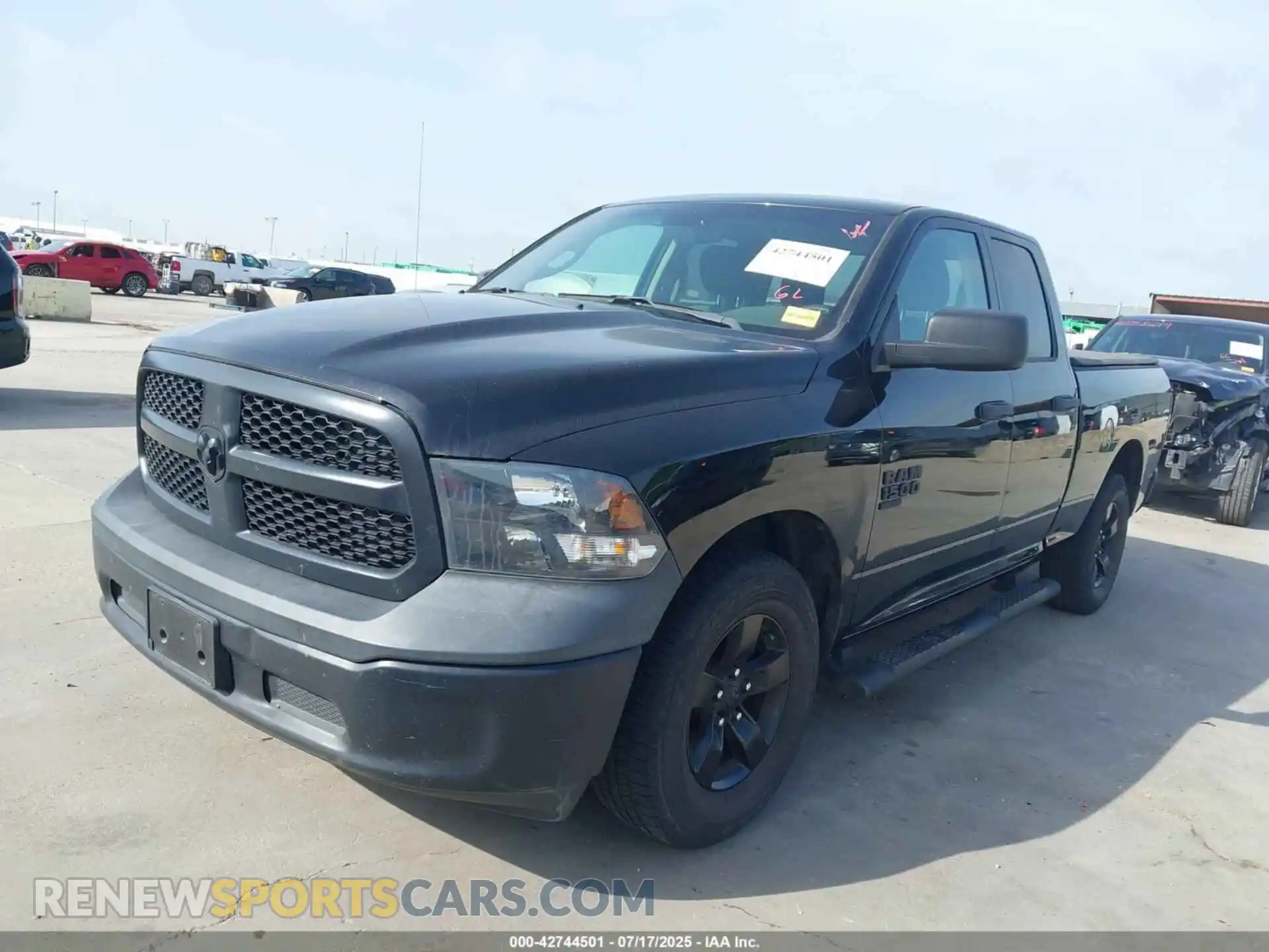 2 Photograph of a damaged car 1C6RR6FG5MS563941 RAM 1500 CLASSIC 2021
