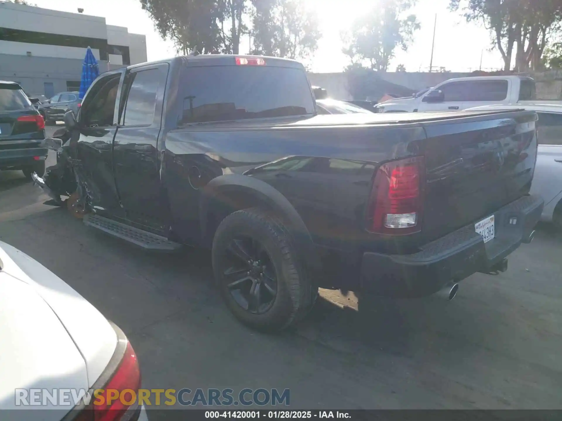 3 Photograph of a damaged car 1C6RR6GT9MS578177 RAM 1500 CLASSIC 2021