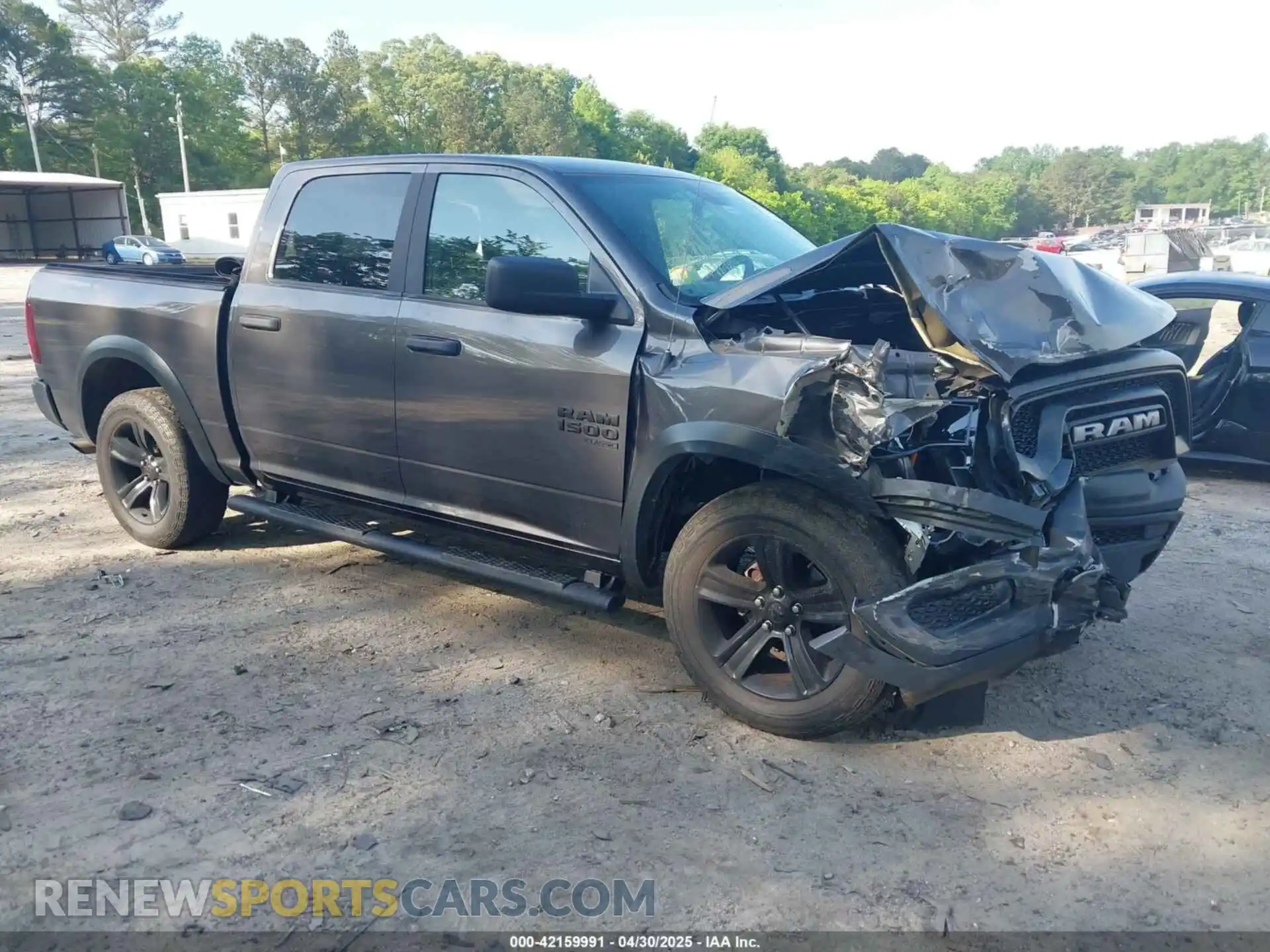 1 Photograph of a damaged car 1C6RR6LG5MS508684 RAM 1500 CLASSIC 2021