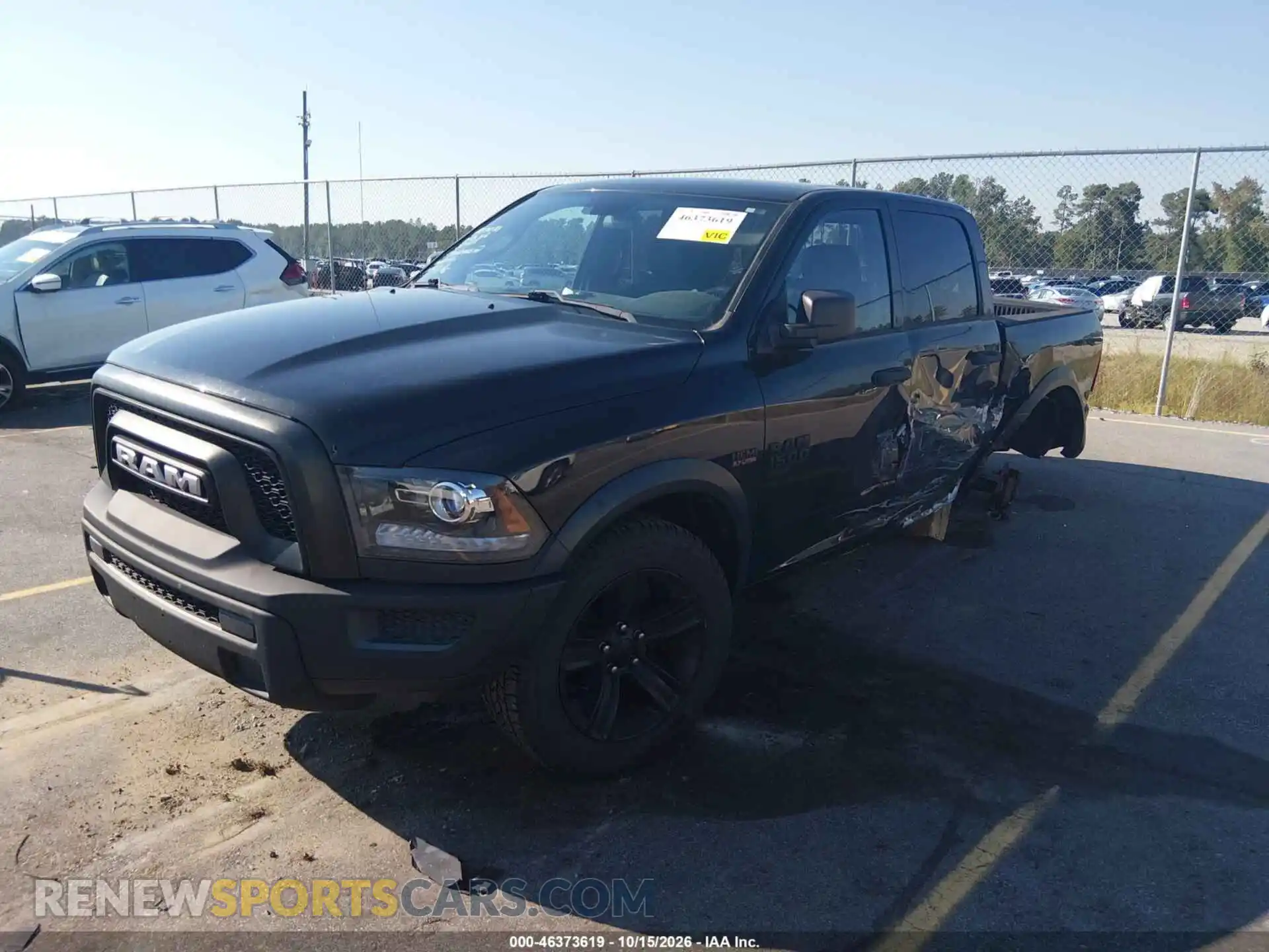 2 Photograph of a damaged car 1C6RR6LT1MS520926 RAM 1500 CLASSIC 2021