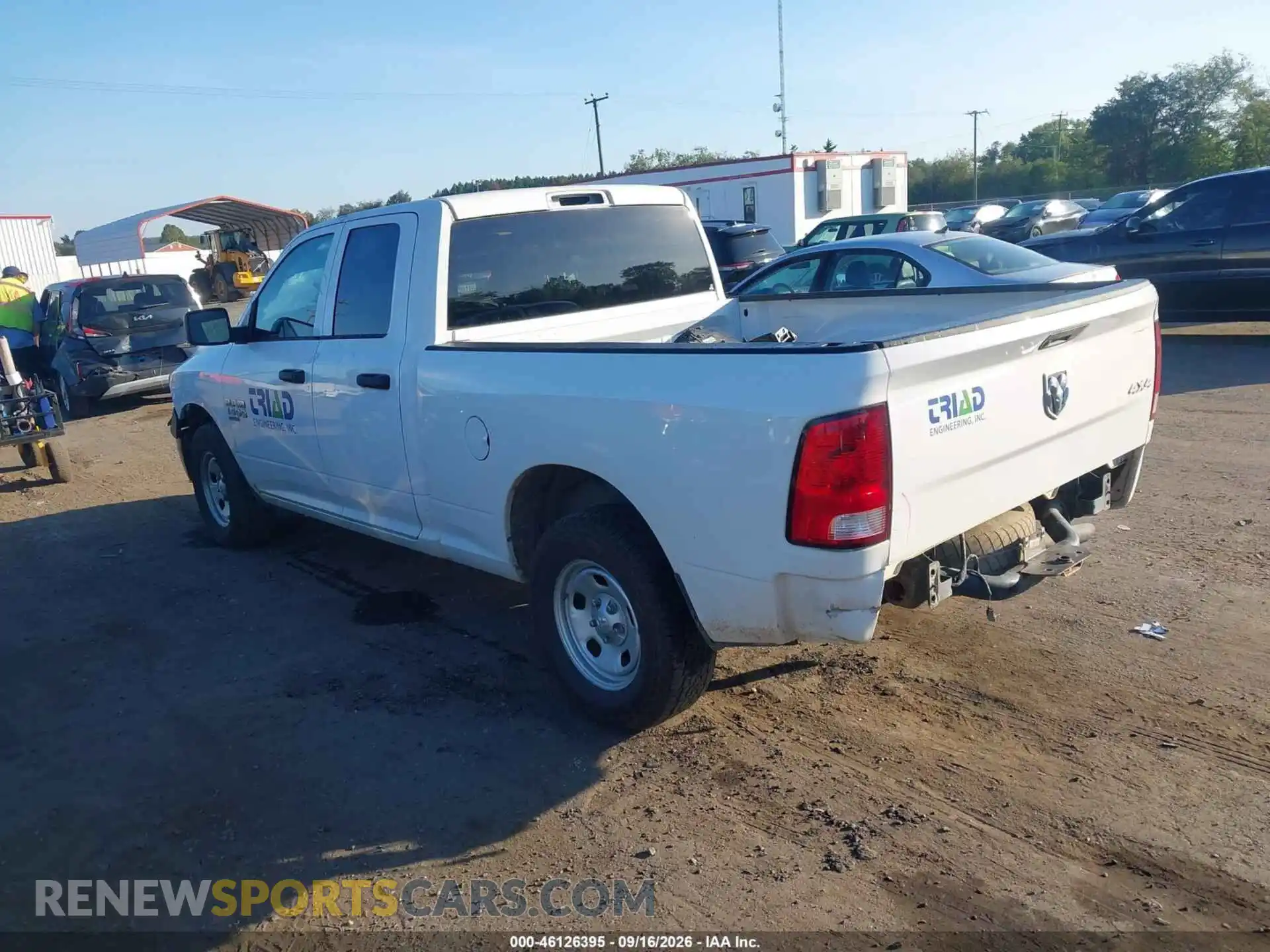 3 Photograph of a damaged car 1C6RR7FG4MS566979 RAM 1500 CLASSIC 2021