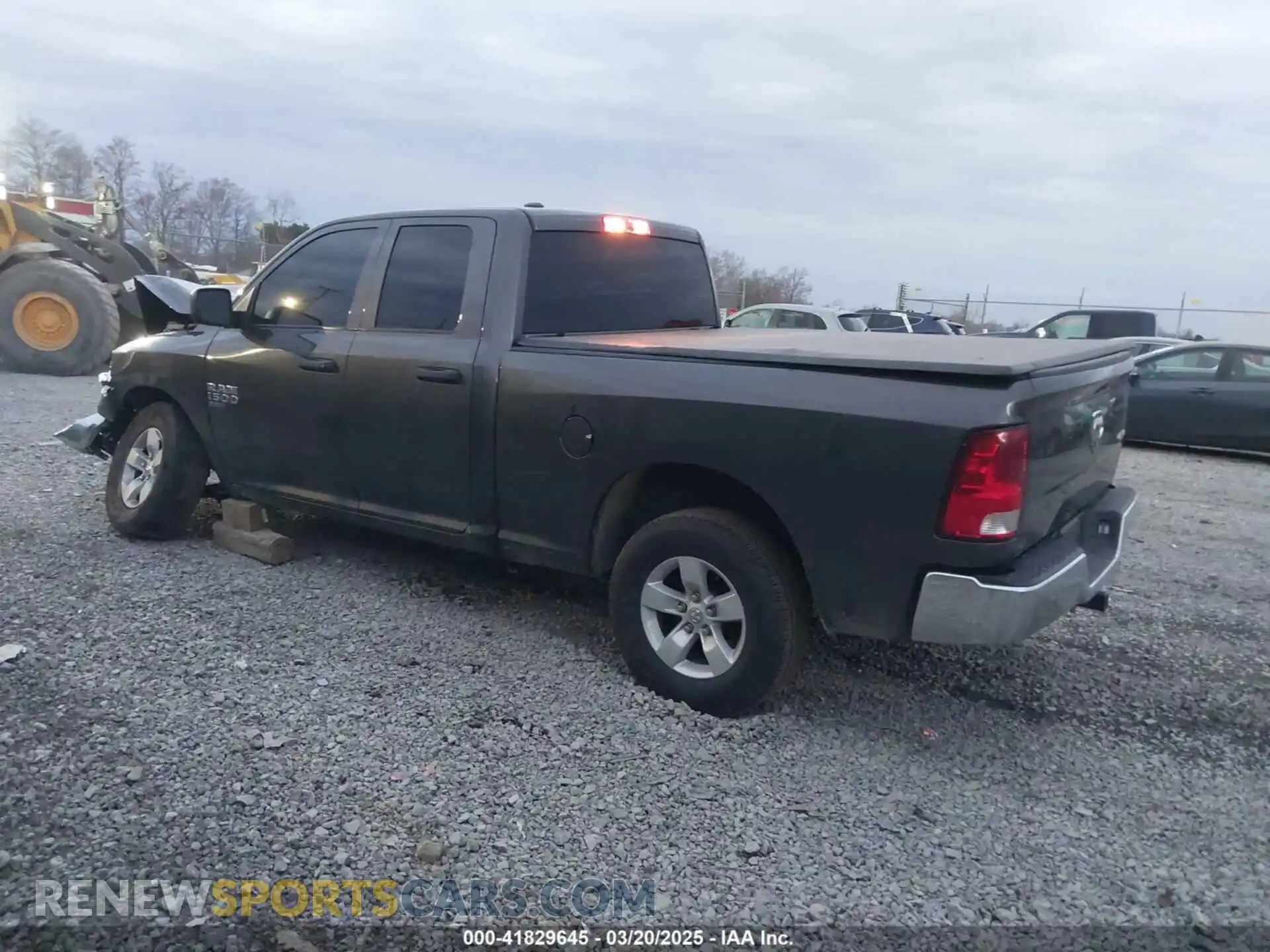 3 Photograph of a damaged car 1C6RR7FGXMS515681 RAM 1500 CLASSIC 2021