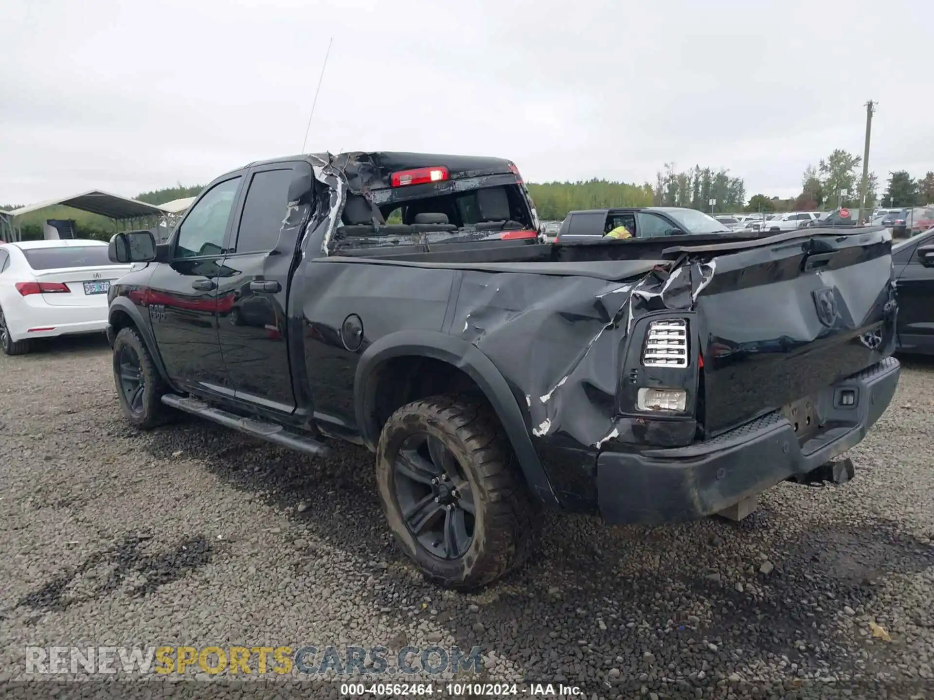 3 Photograph of a damaged car 1C6RR7GG0MS537221 RAM 1500 CLASSIC 2021