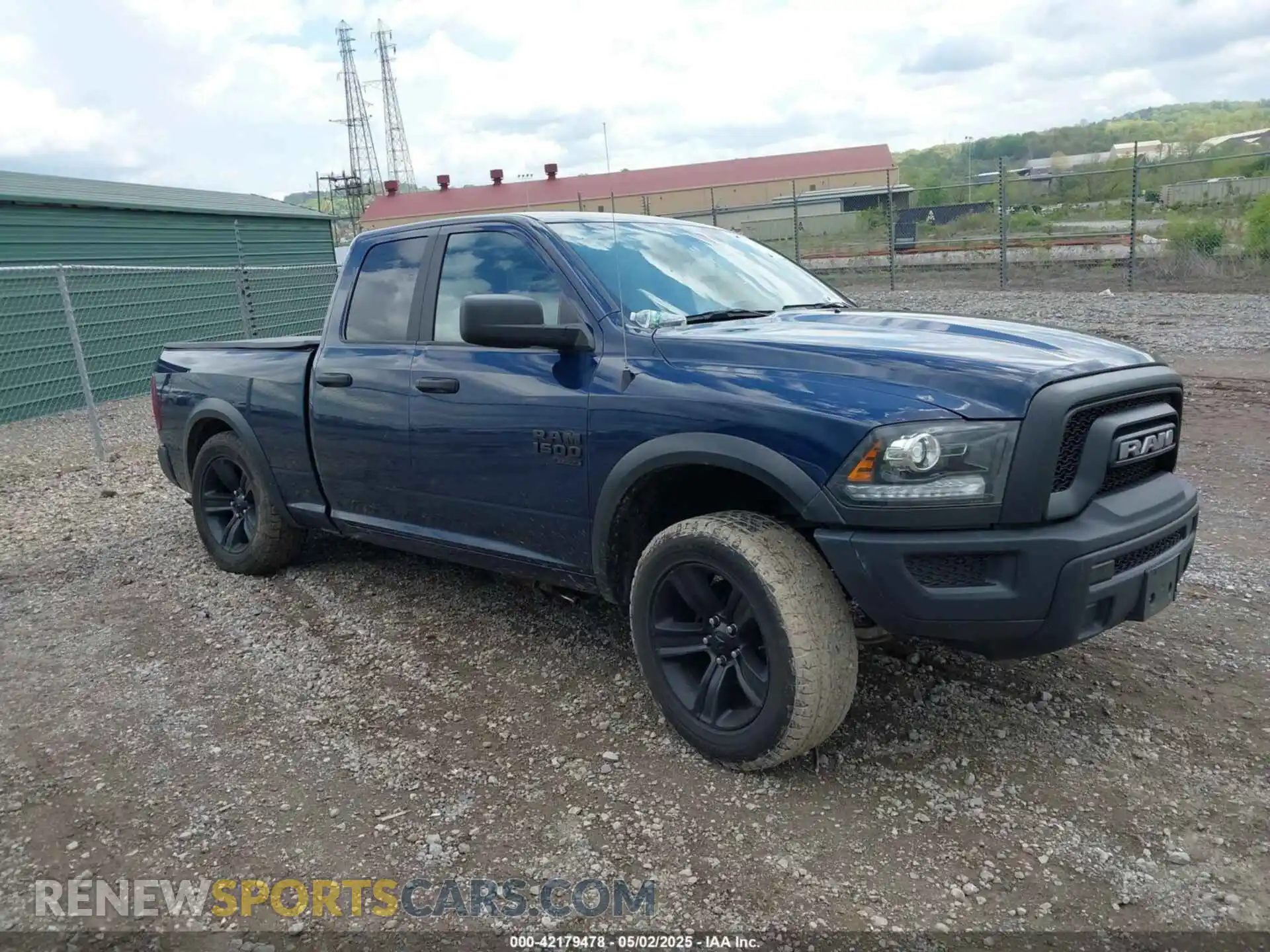 1 Photograph of a damaged car 1C6RR7GG6MS588626 RAM 1500 CLASSIC 2021