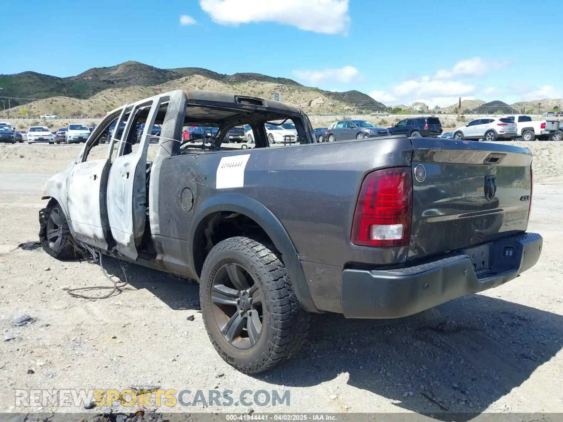 3 Photograph of a damaged car 1C6RR7GG9MS568984 RAM 1500 CLASSIC 2021