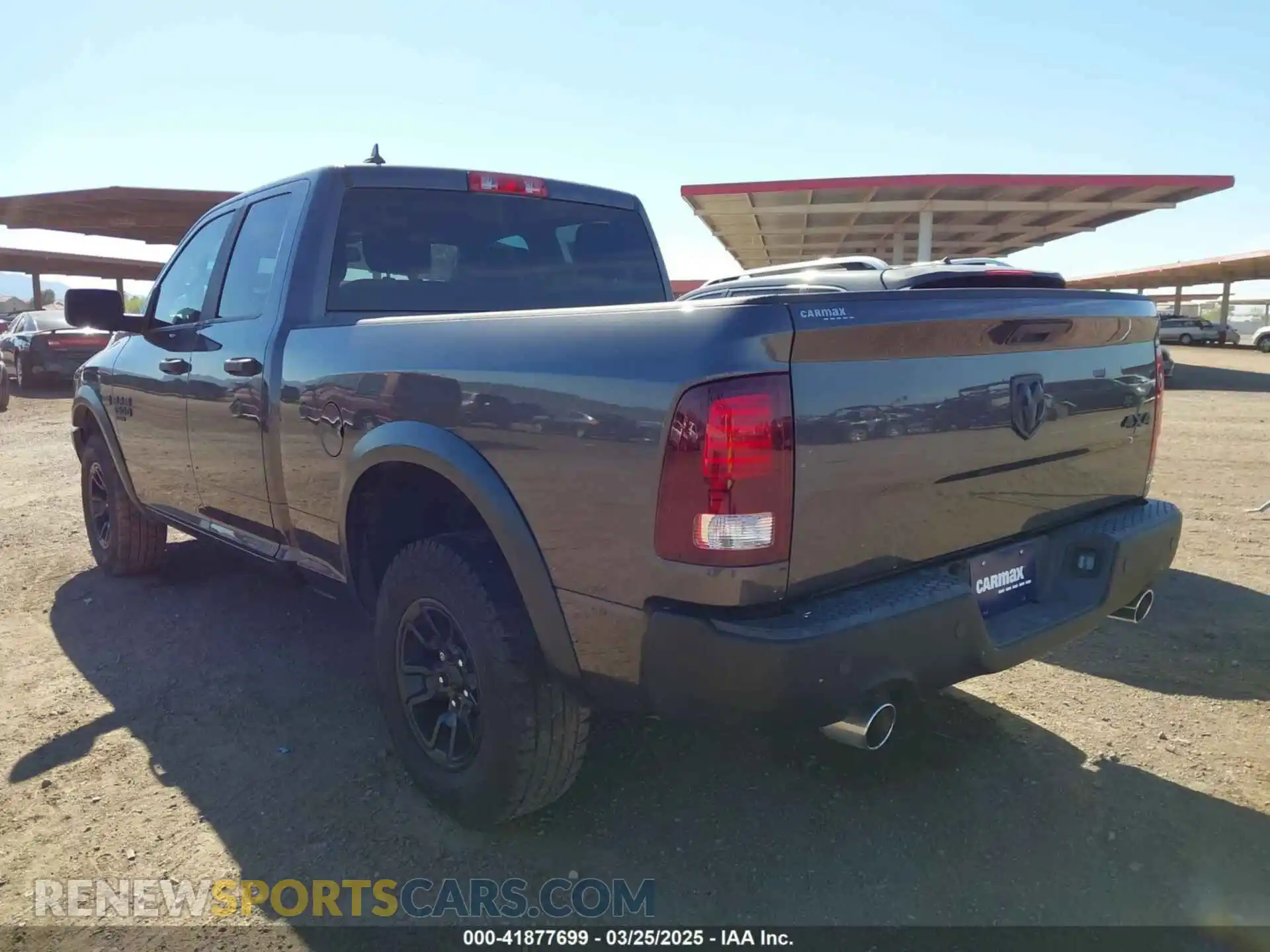 3 Photograph of a damaged car 1C6RR7GT1MS590569 RAM 1500 CLASSIC 2021