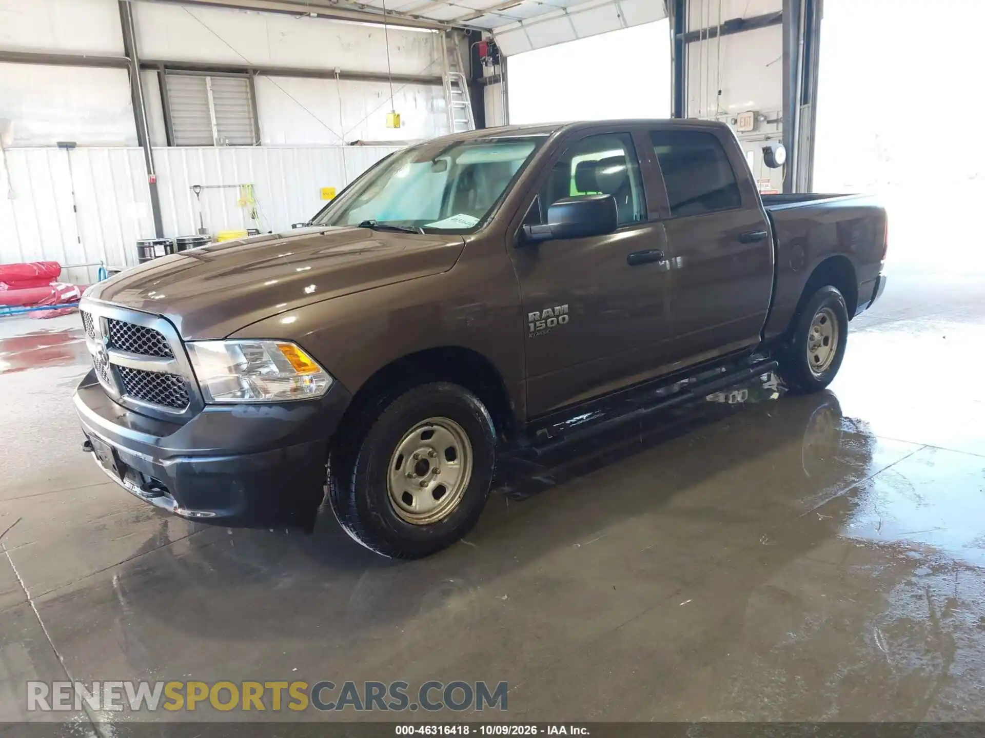 2 Photograph of a damaged car 1C6RR7KG0MS559386 RAM 1500 CLASSIC 2021