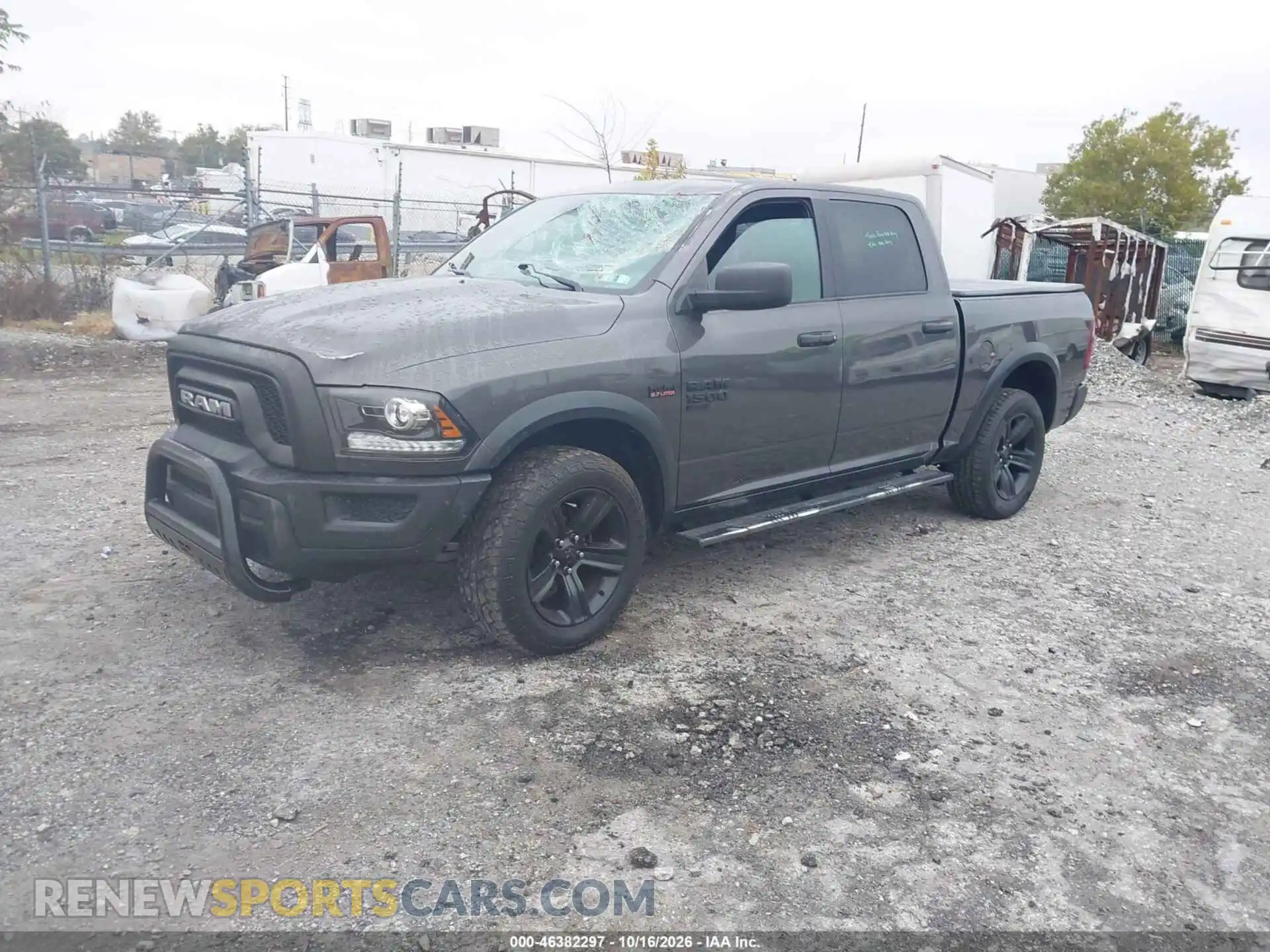 2 Photograph of a damaged car 1C6RR7LT2MS535439 RAM 1500 CLASSIC 2021