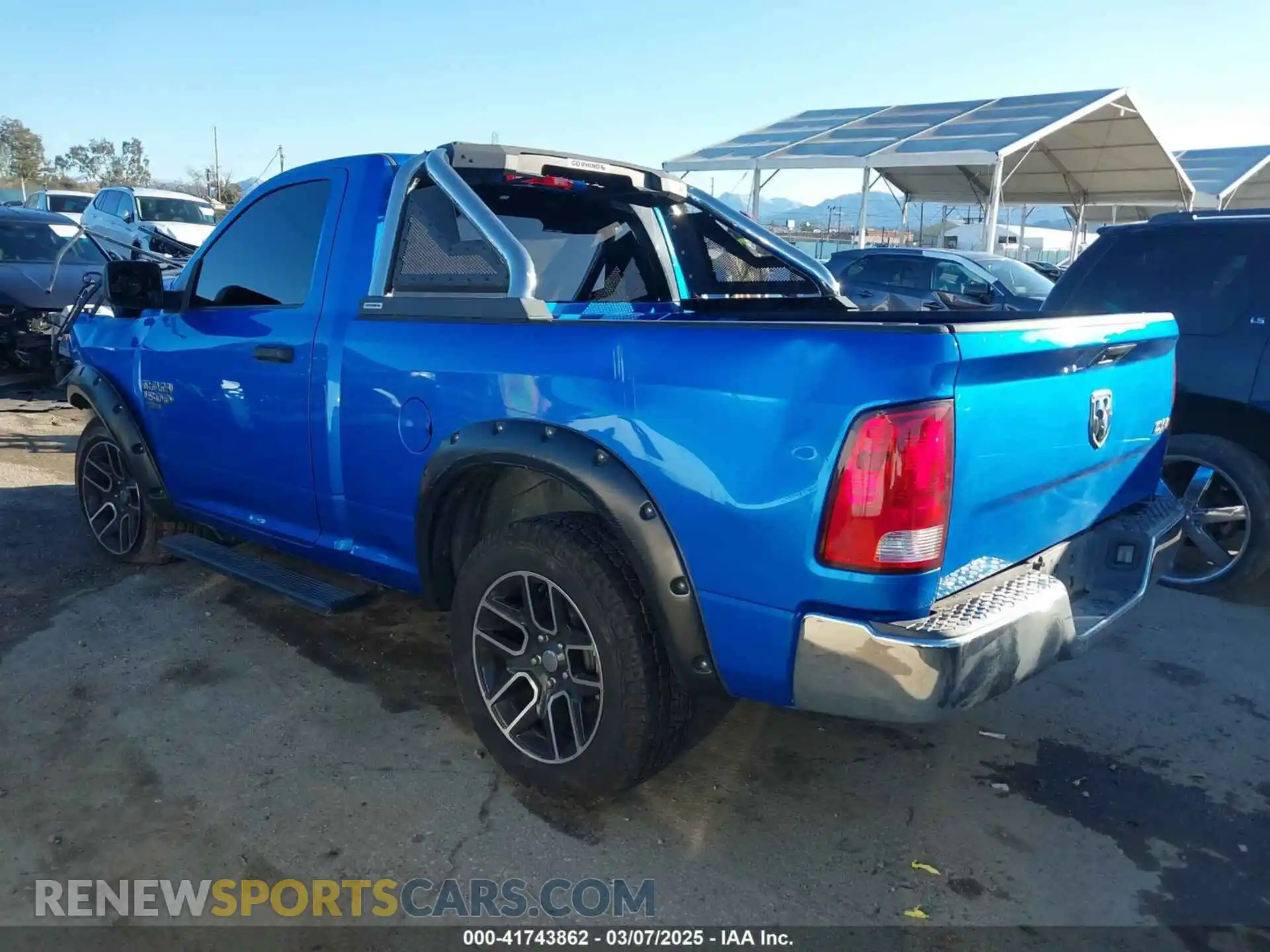 3 Photograph of a damaged car 3C6JR7AG7MG599700 RAM 1500 CLASSIC 2021