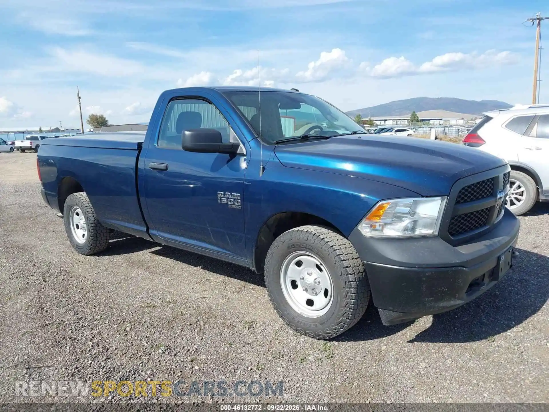 1 Photograph of a damaged car 3C6JR7DG1MG664004 RAM 1500 CLASSIC 2021
