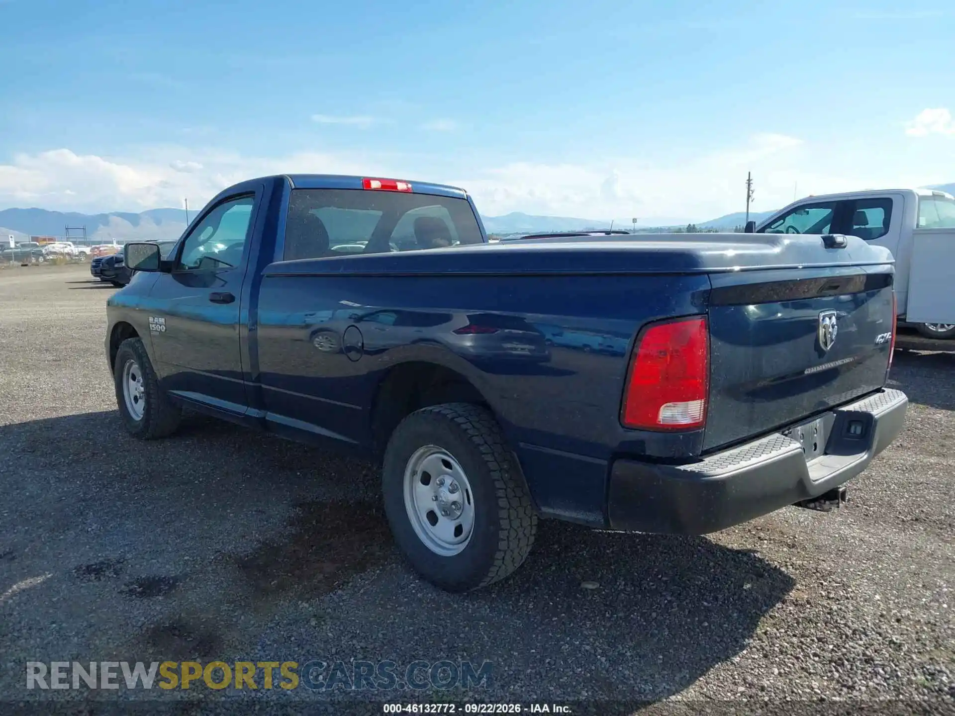 3 Photograph of a damaged car 3C6JR7DG1MG664004 RAM 1500 CLASSIC 2021